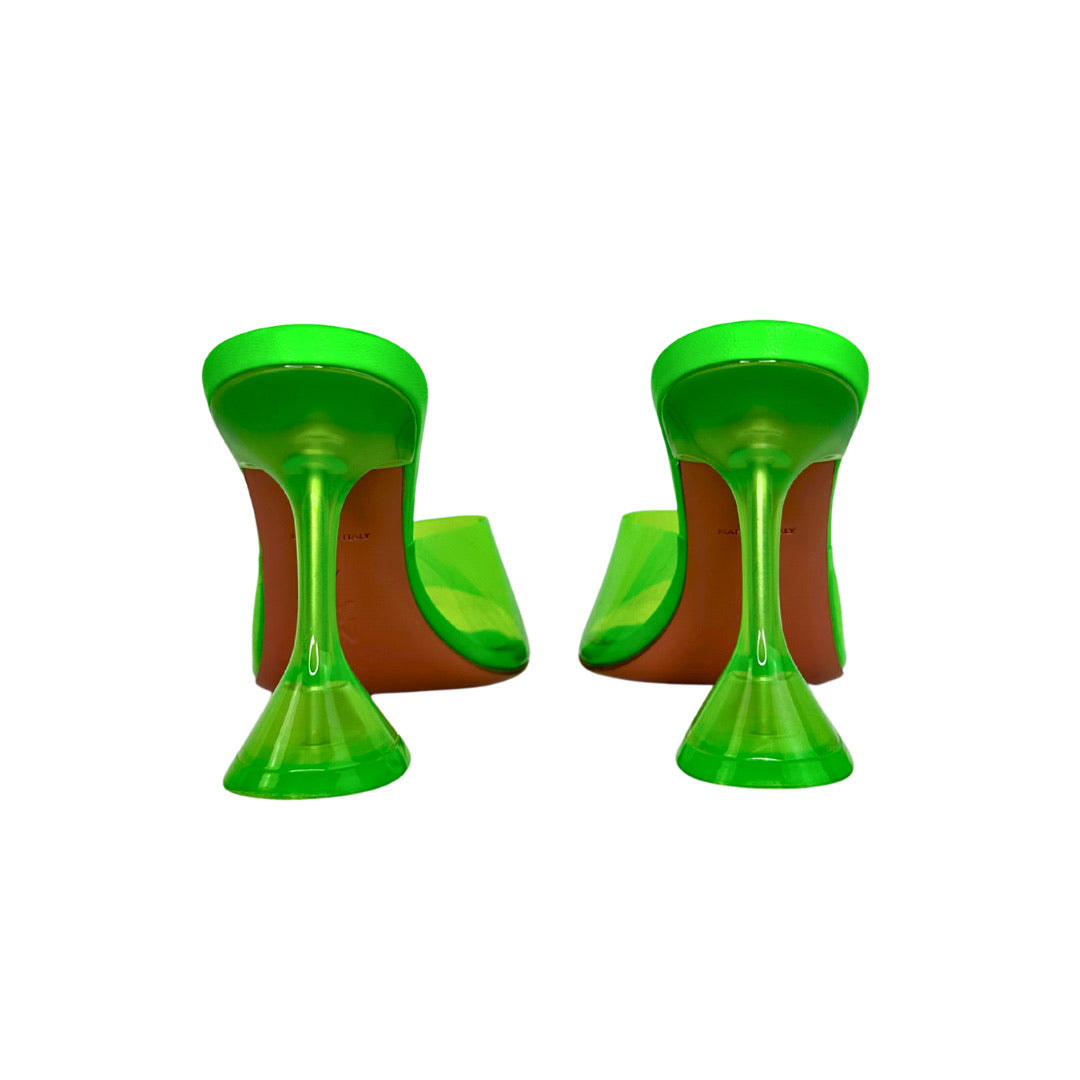 Amina Muaddi Lupita PVC Sandals