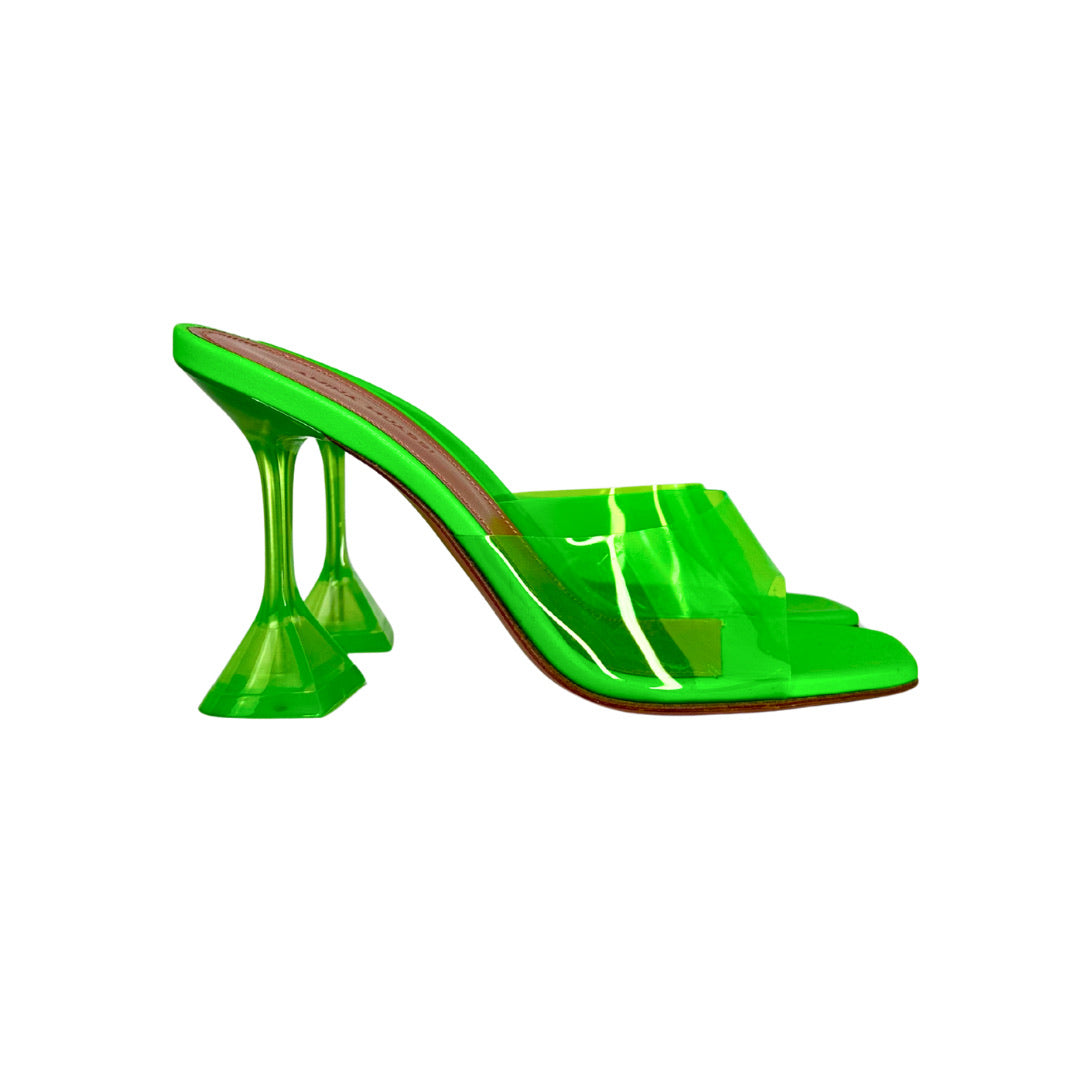 Amina Muaddi Lupita PVC Sandals