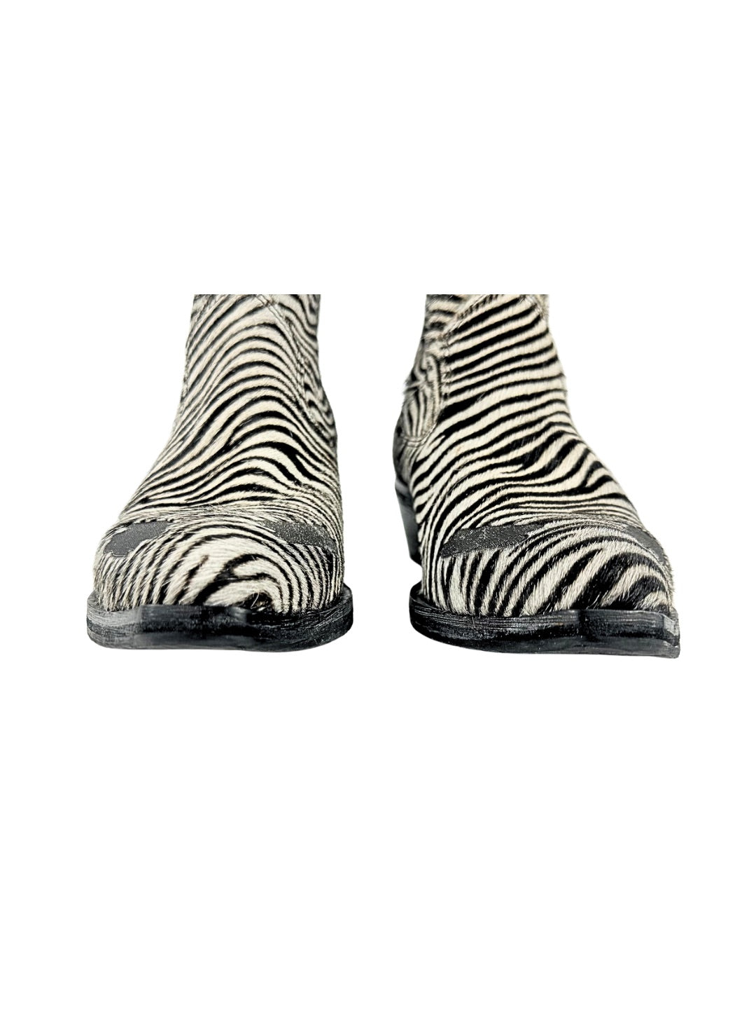 Metisse Zebra Ankle Boots