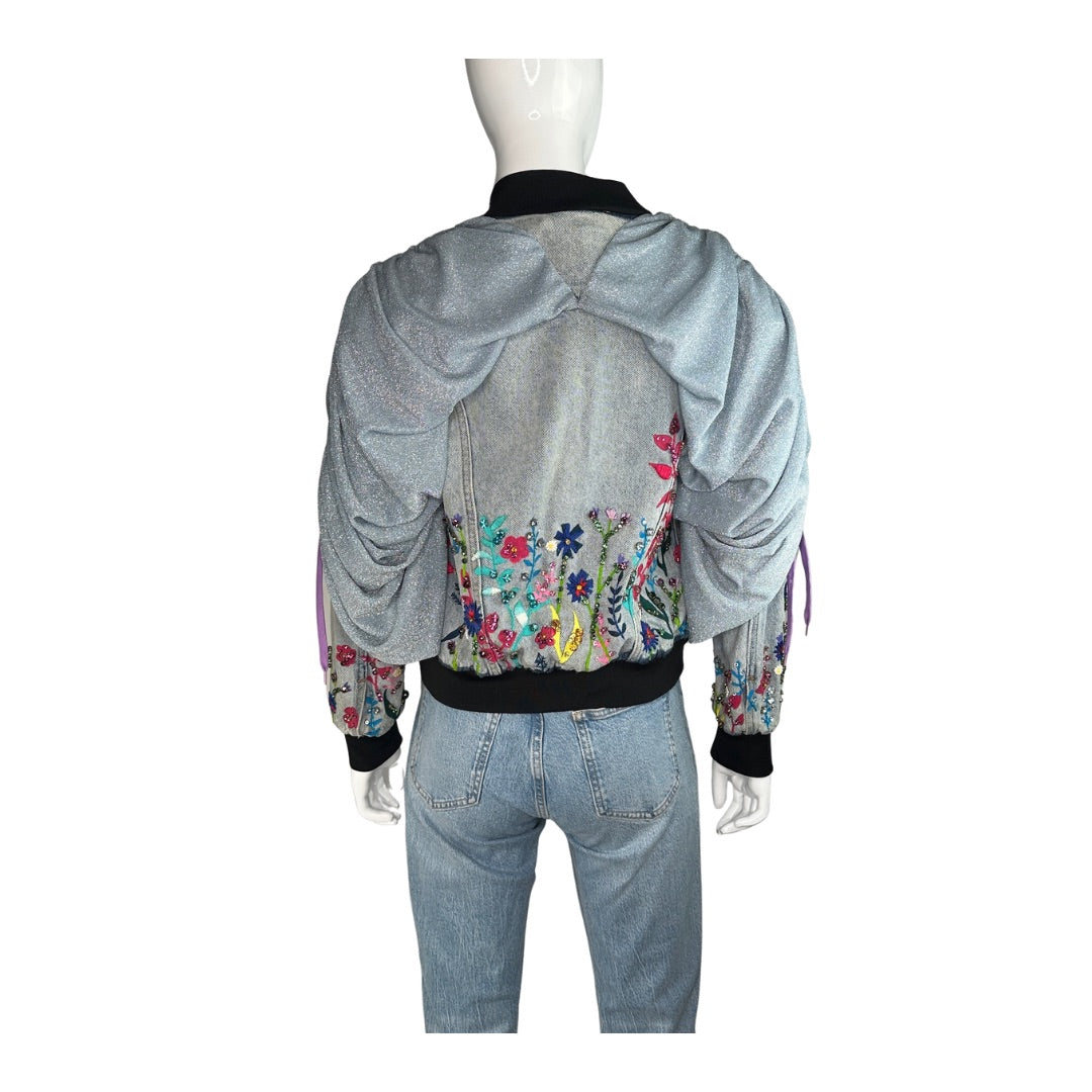 Maison Voyage Embroidered Denim Jacket