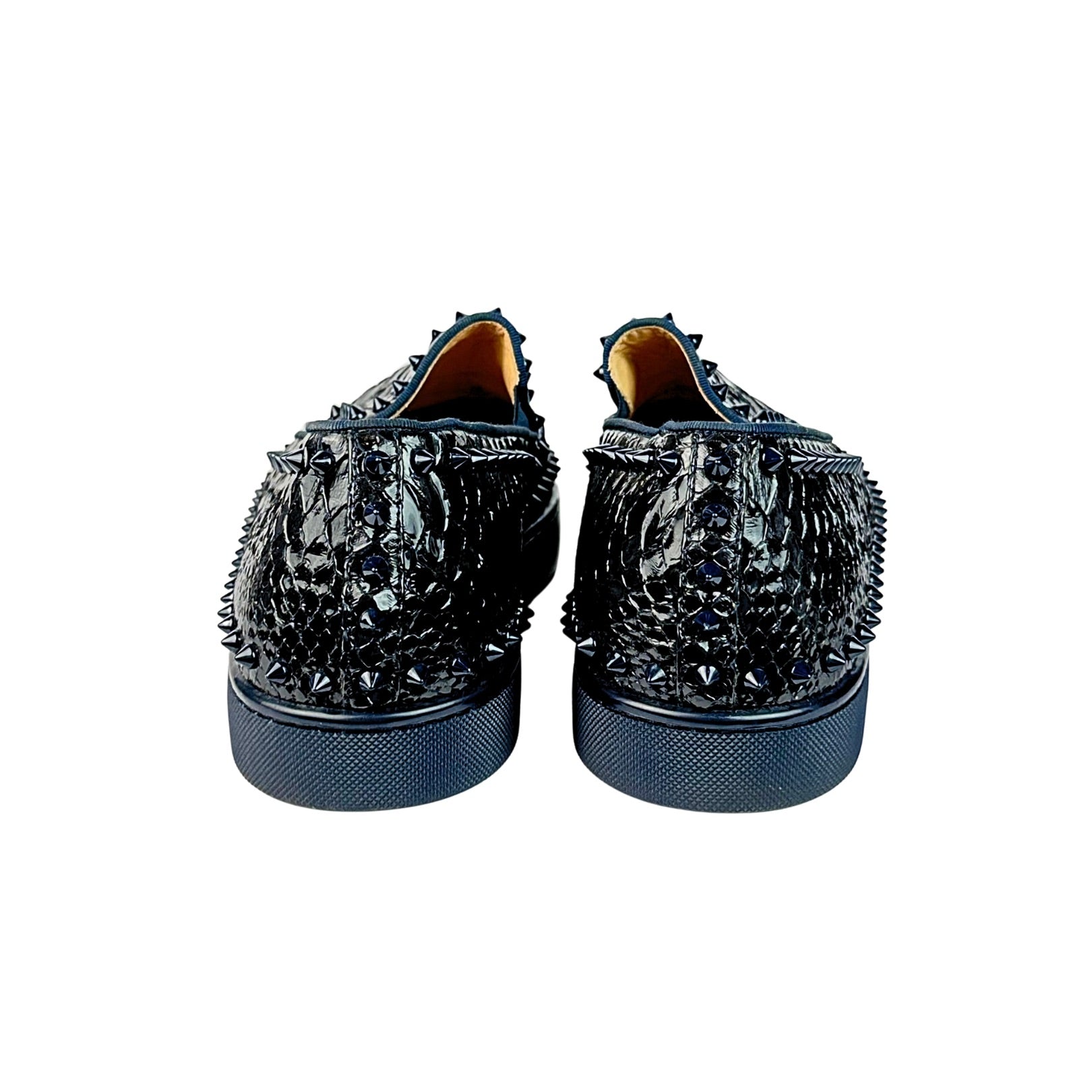 Christian Louboutin Spike Pin Boat Loafers