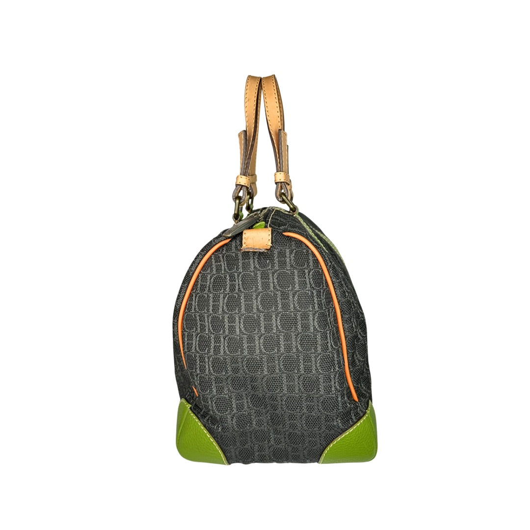 Carolina Herrera Signature Andy Boston Bag