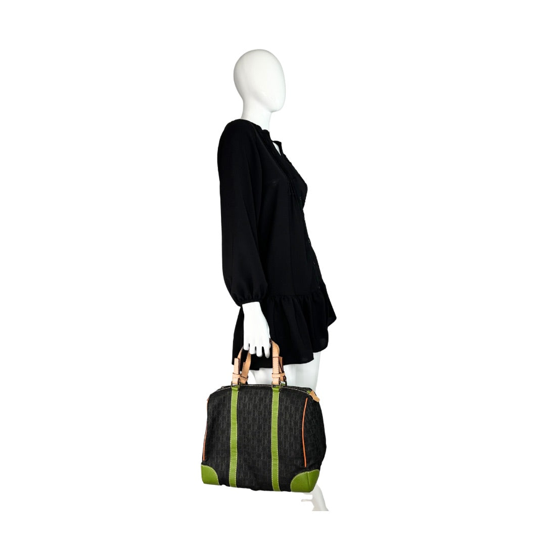 Carolina Herrera Signature Andy Boston Bag