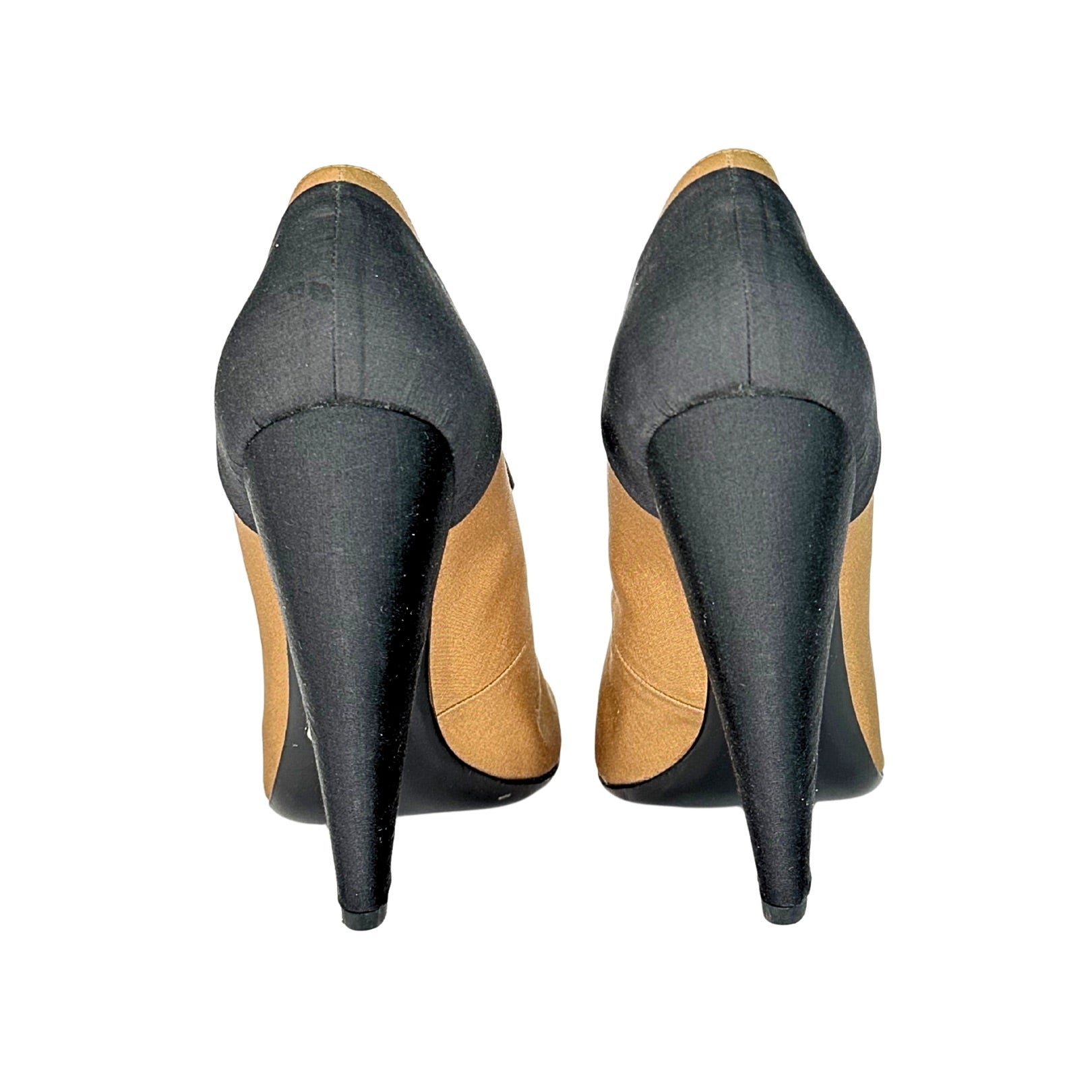 Prada Three-Tone Mary Jane Pumps