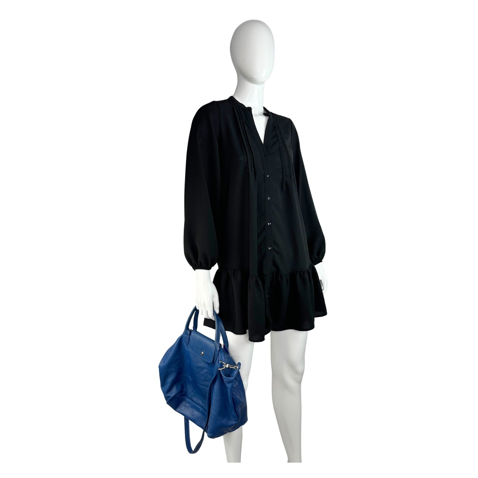 Longchamp Le Pliage Cuir Depose Crossbody Bag