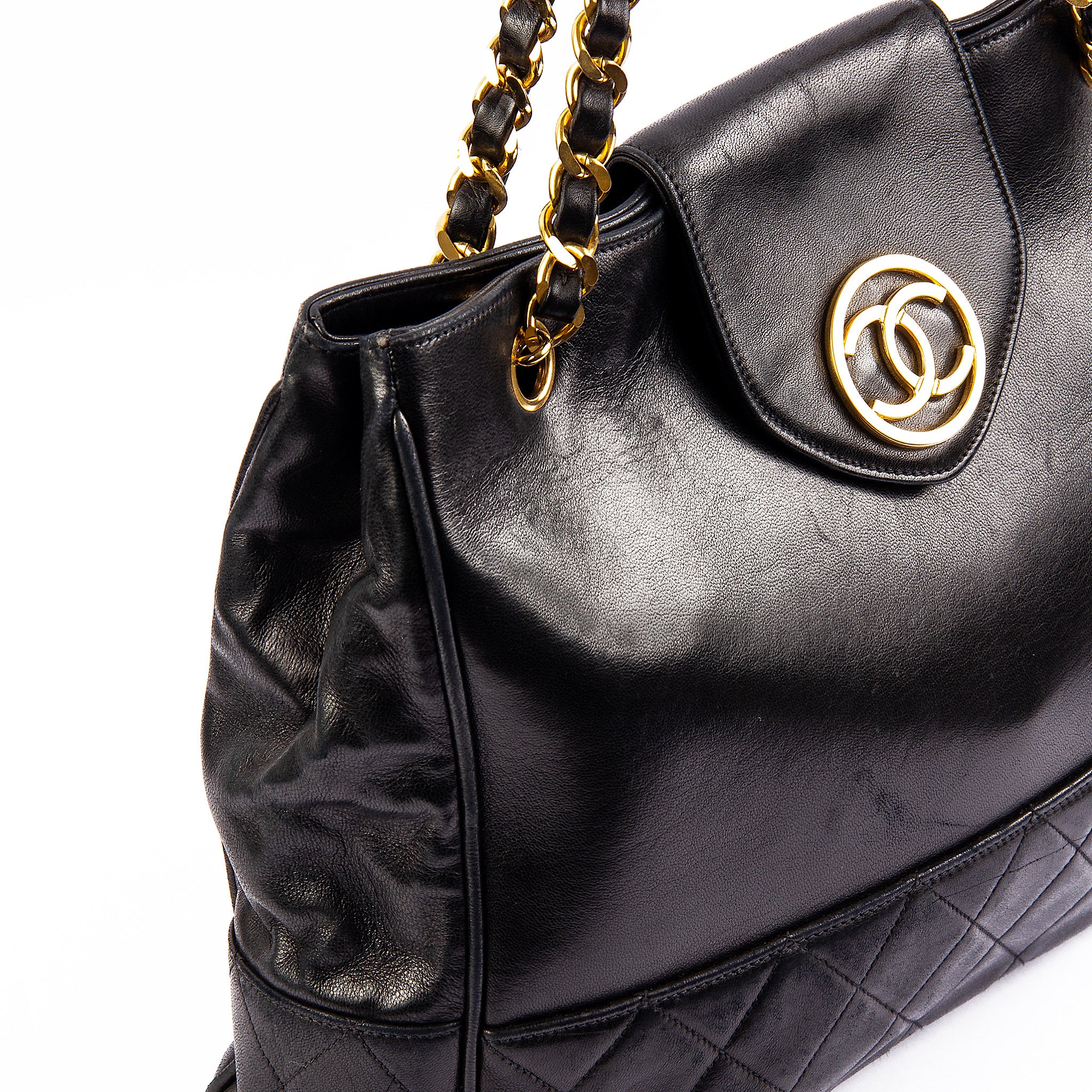 Chanel Quilted Supermodel Lambskin Chain Shoulder Bag