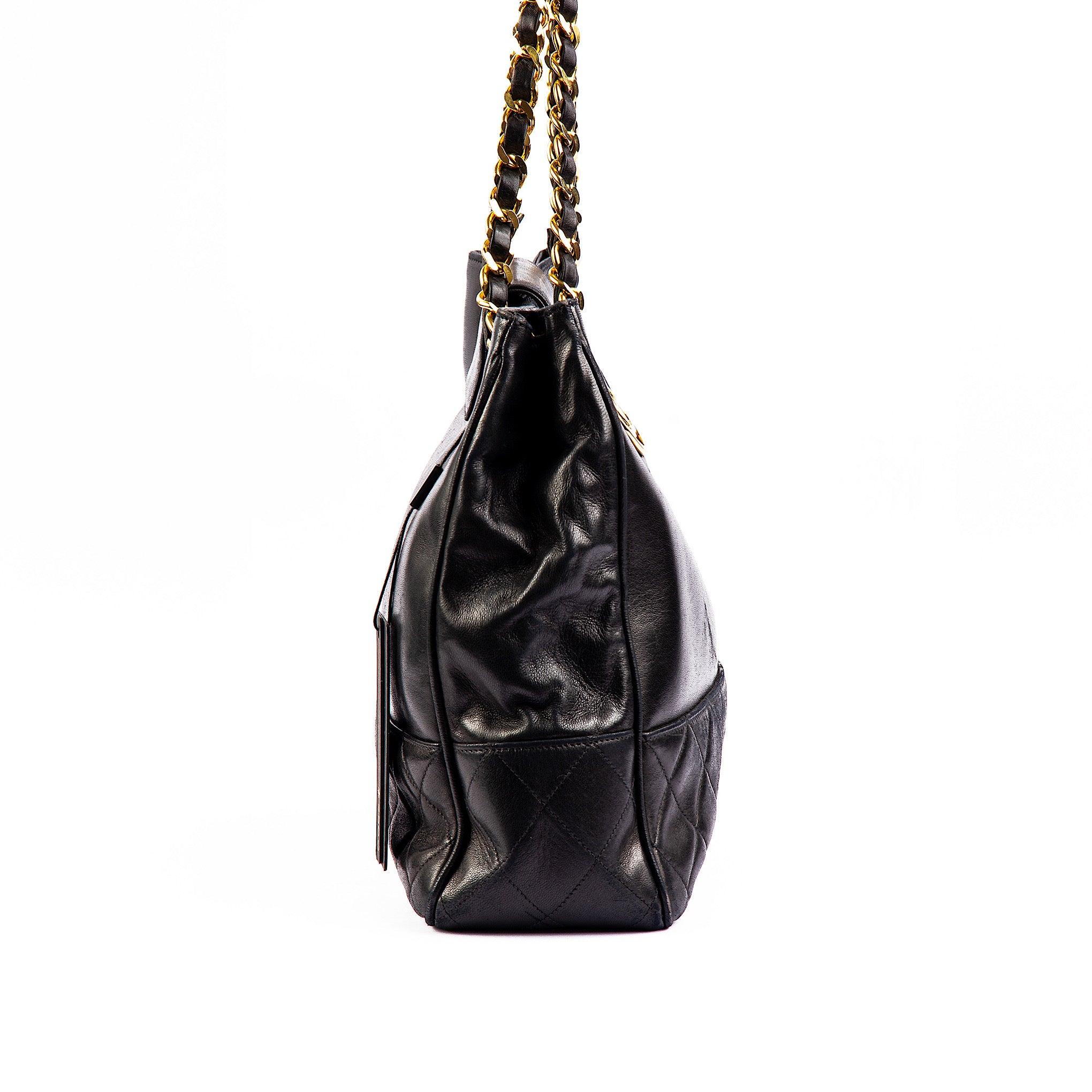 Chanel Quilted Supermodel Lambskin Chain Shoulder Bag