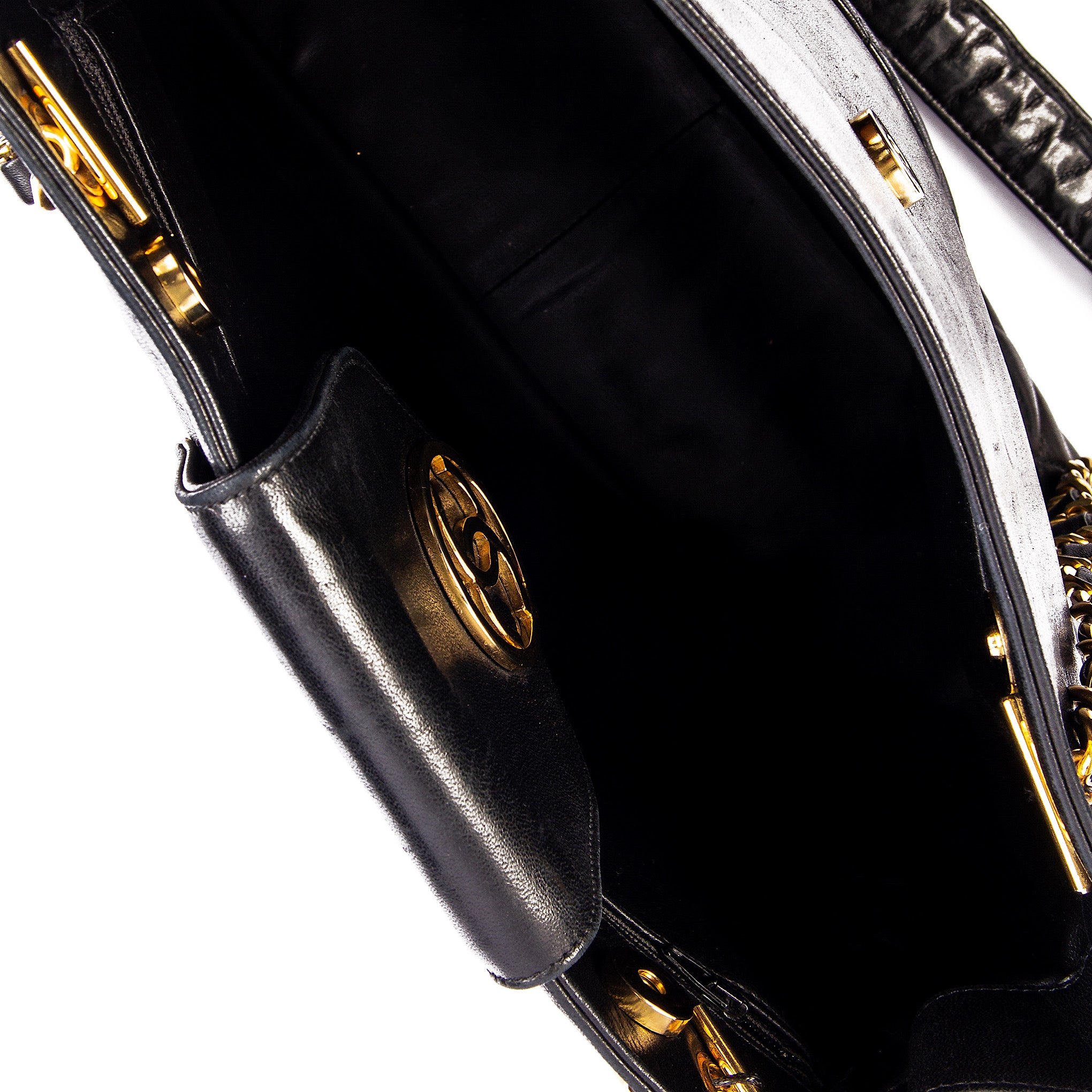 Chanel Quilted Supermodel Lambskin Chain Shoulder Bag