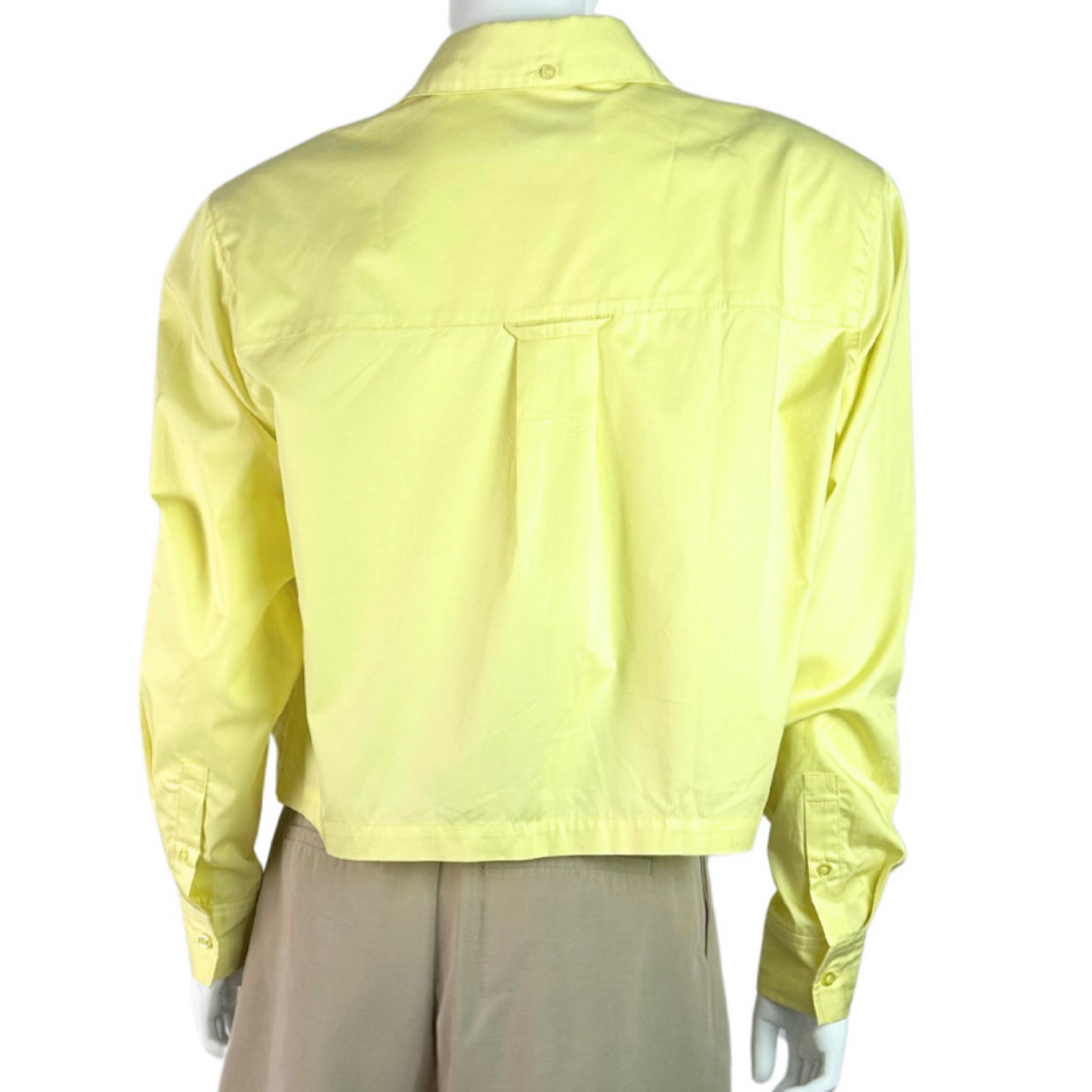 L´Academie Padded Shoulder Shirt