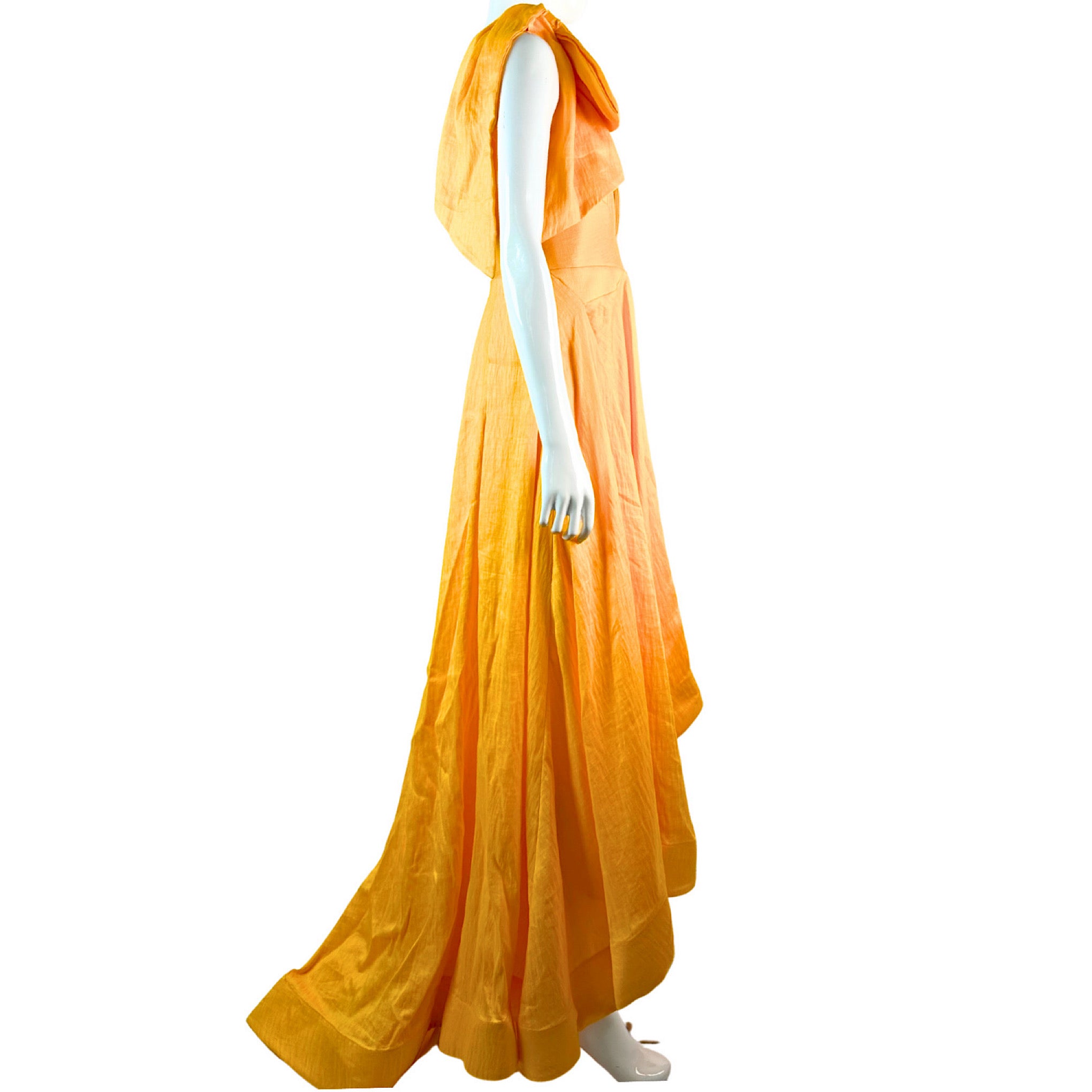 Acler Yellow Gown