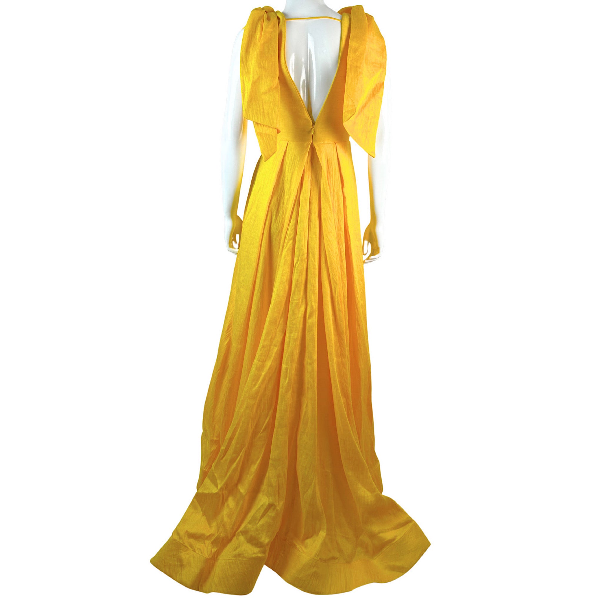 Acler Yellow Gown