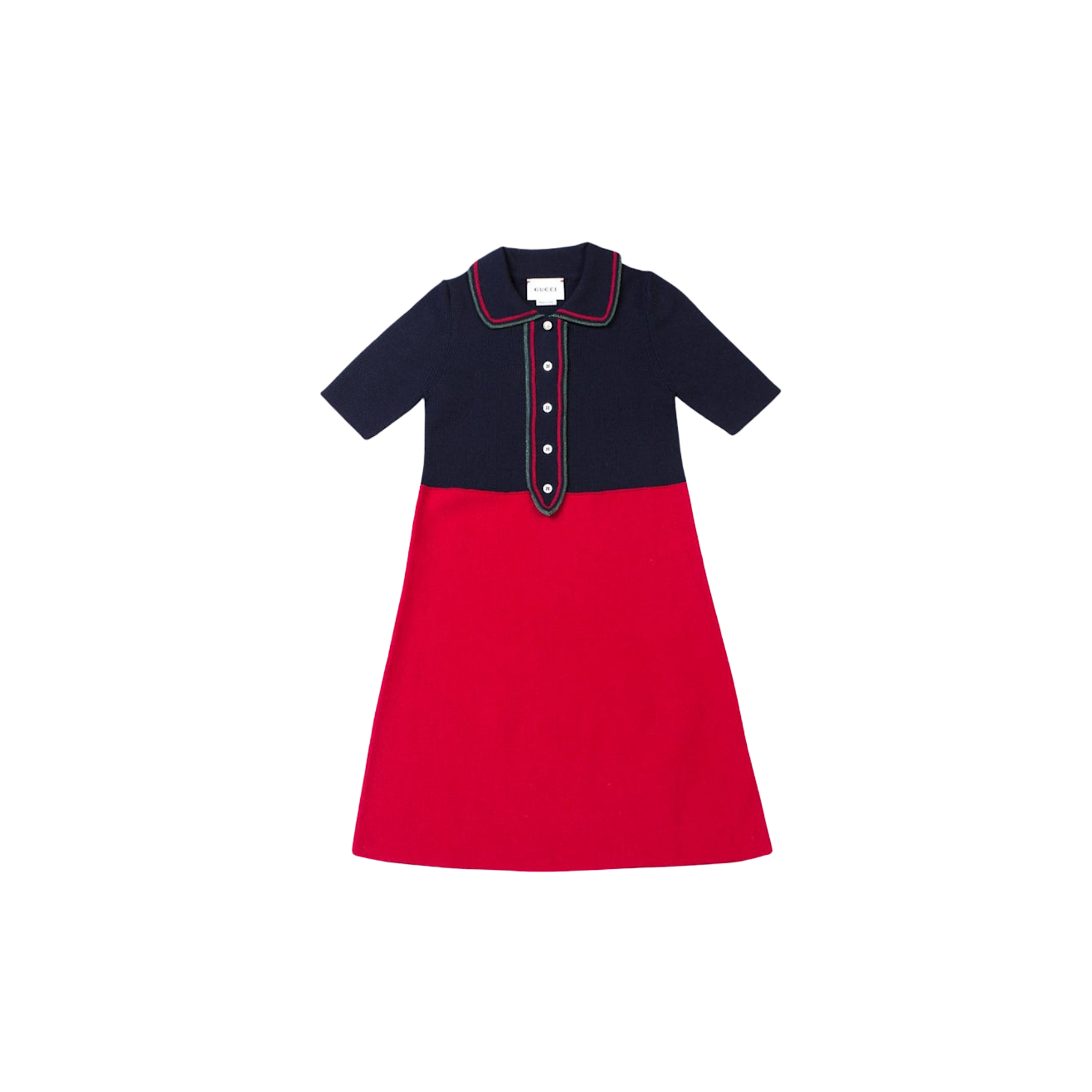 Gucci Collared Knit Dress