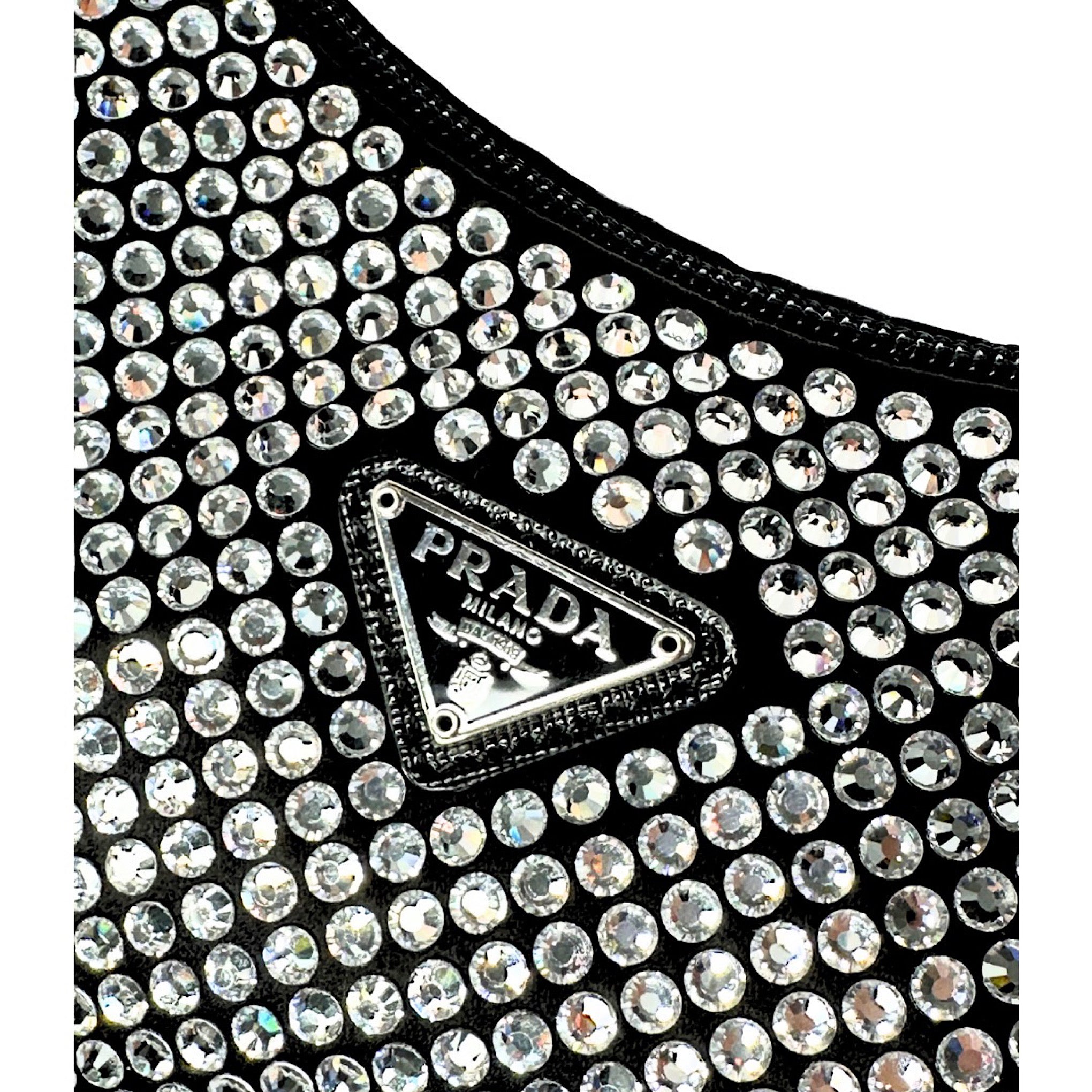 Prada Crystal Re-edition 2000 Mini Bag