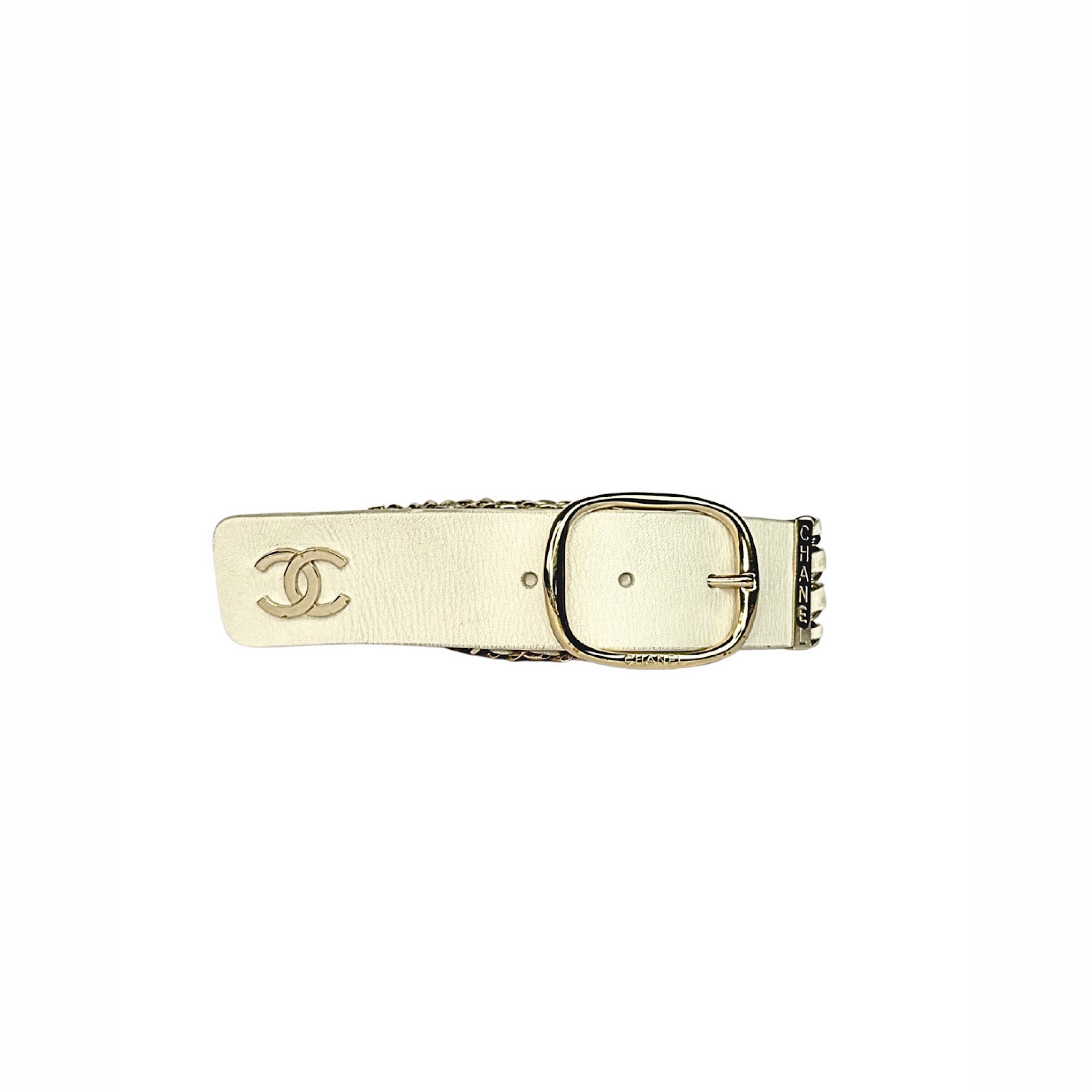 Chanel Fake Pearl Belt