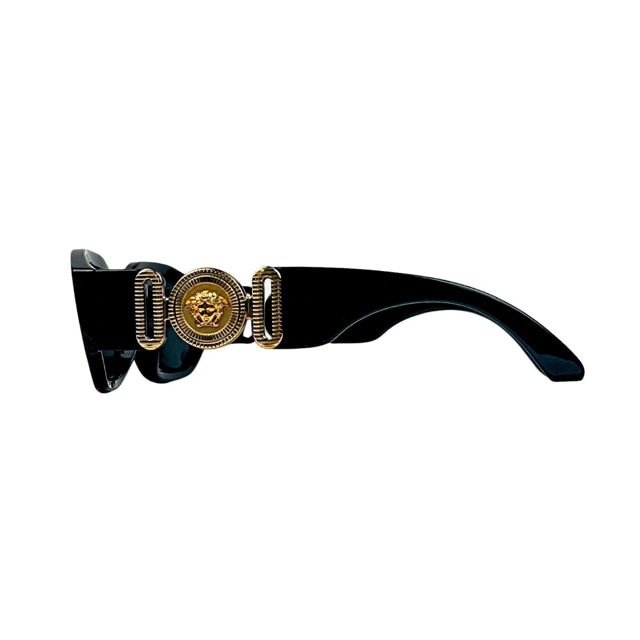 Versace Medusa Rectangular Sunglasses