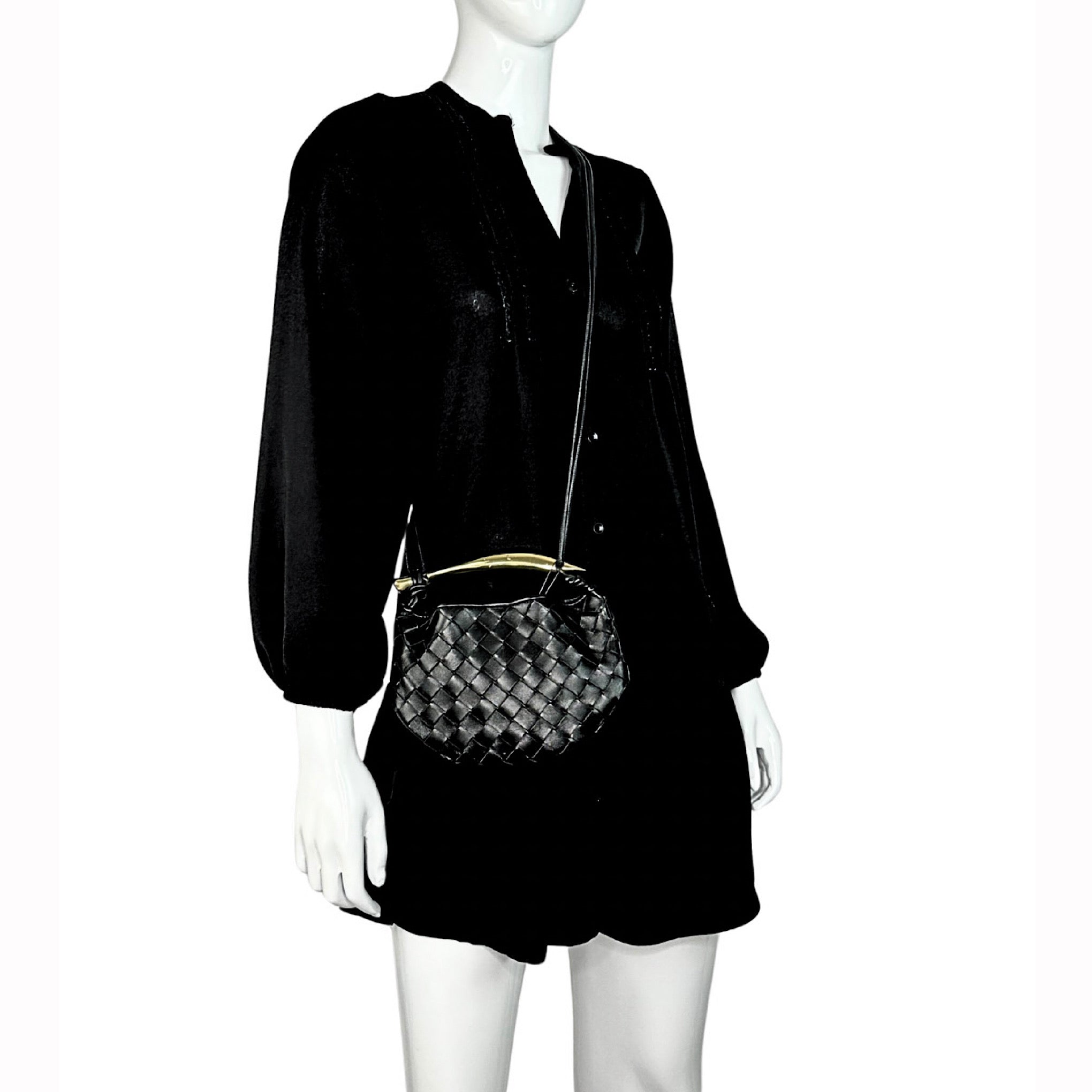 Bottega Veneta Mini Sardine Intrecciato Bag