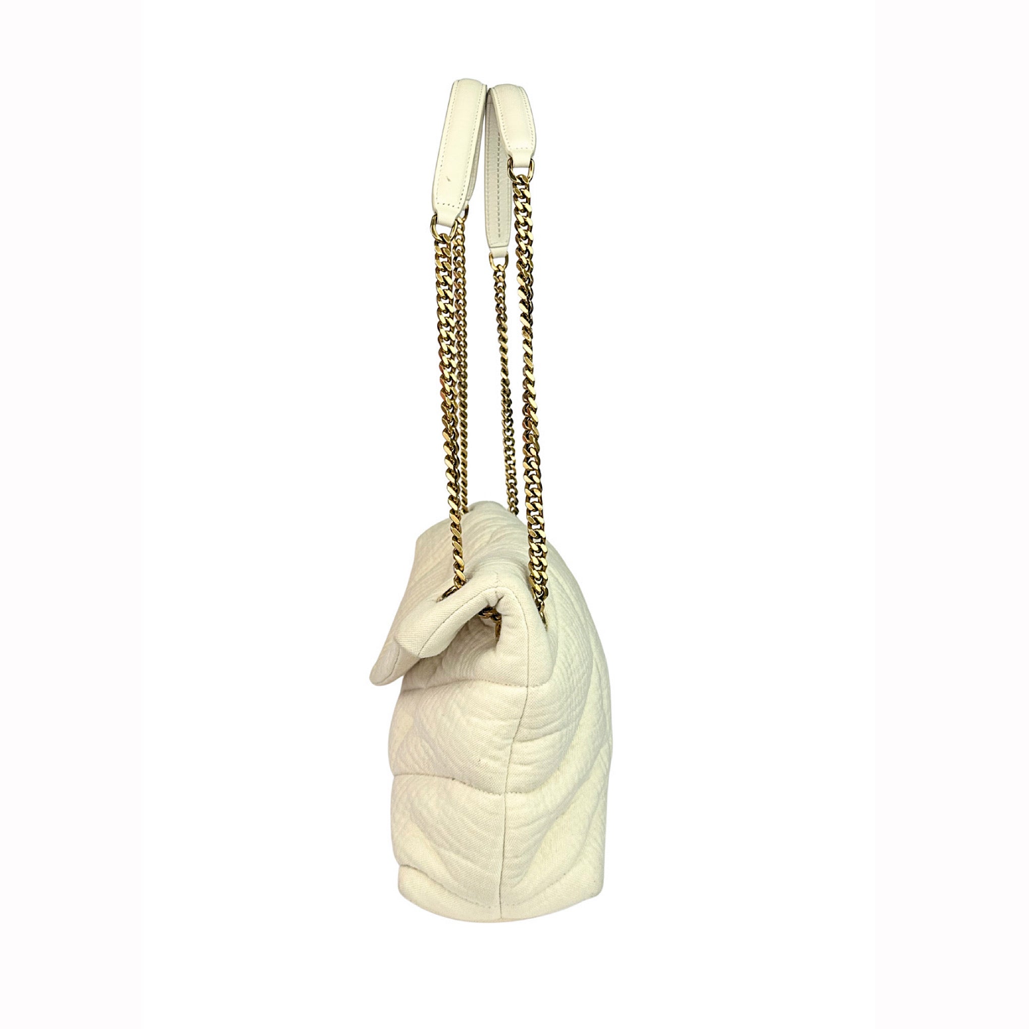 Saint Laurent Lou Lou Puffer Medium Shoulder Bag
