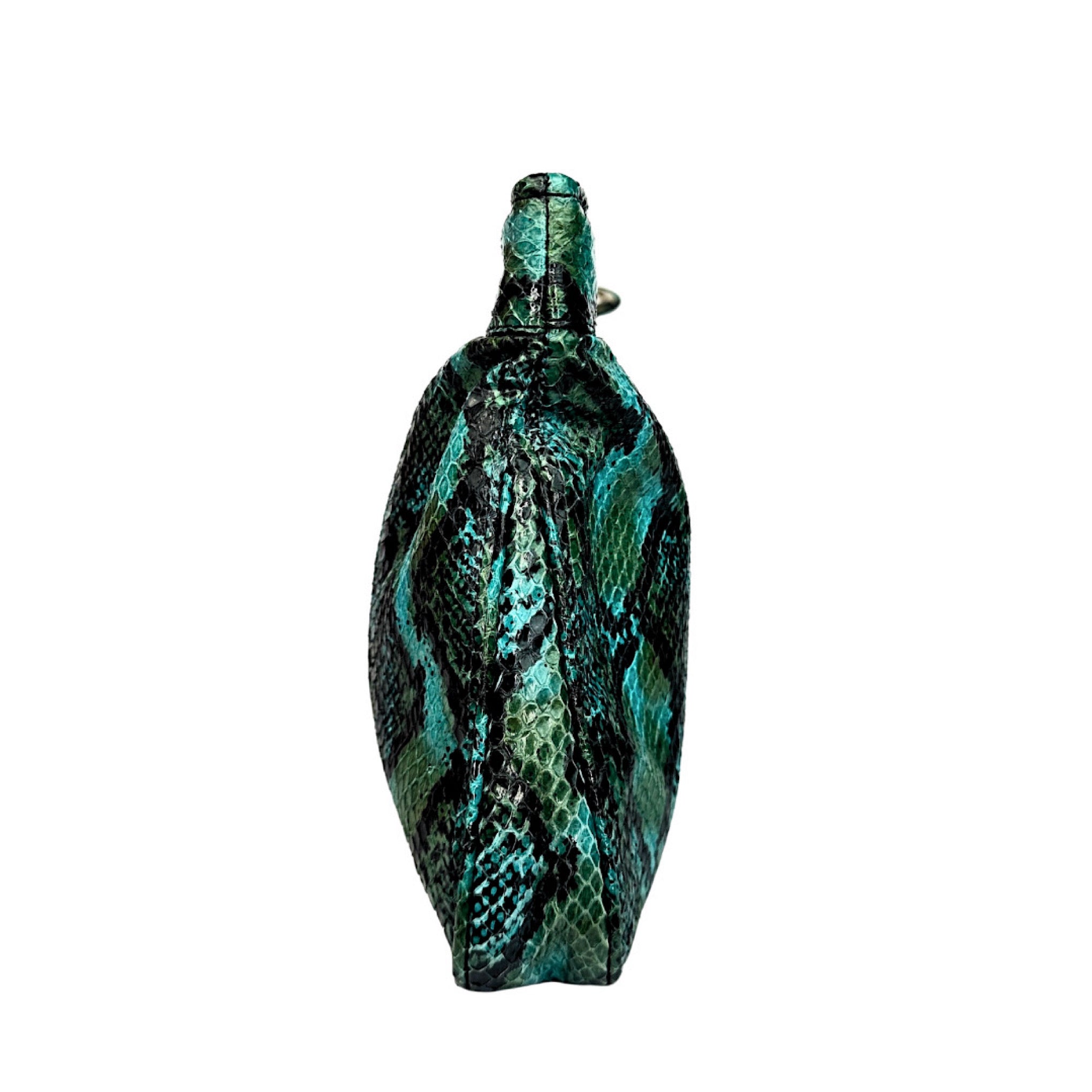 Jimmy Choo Two Tone Snakeskin Clutch Bag