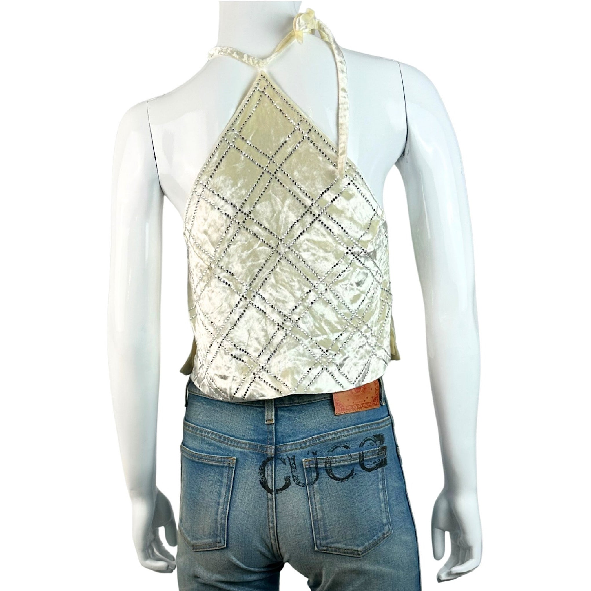 Miu Miu Beaded Top
