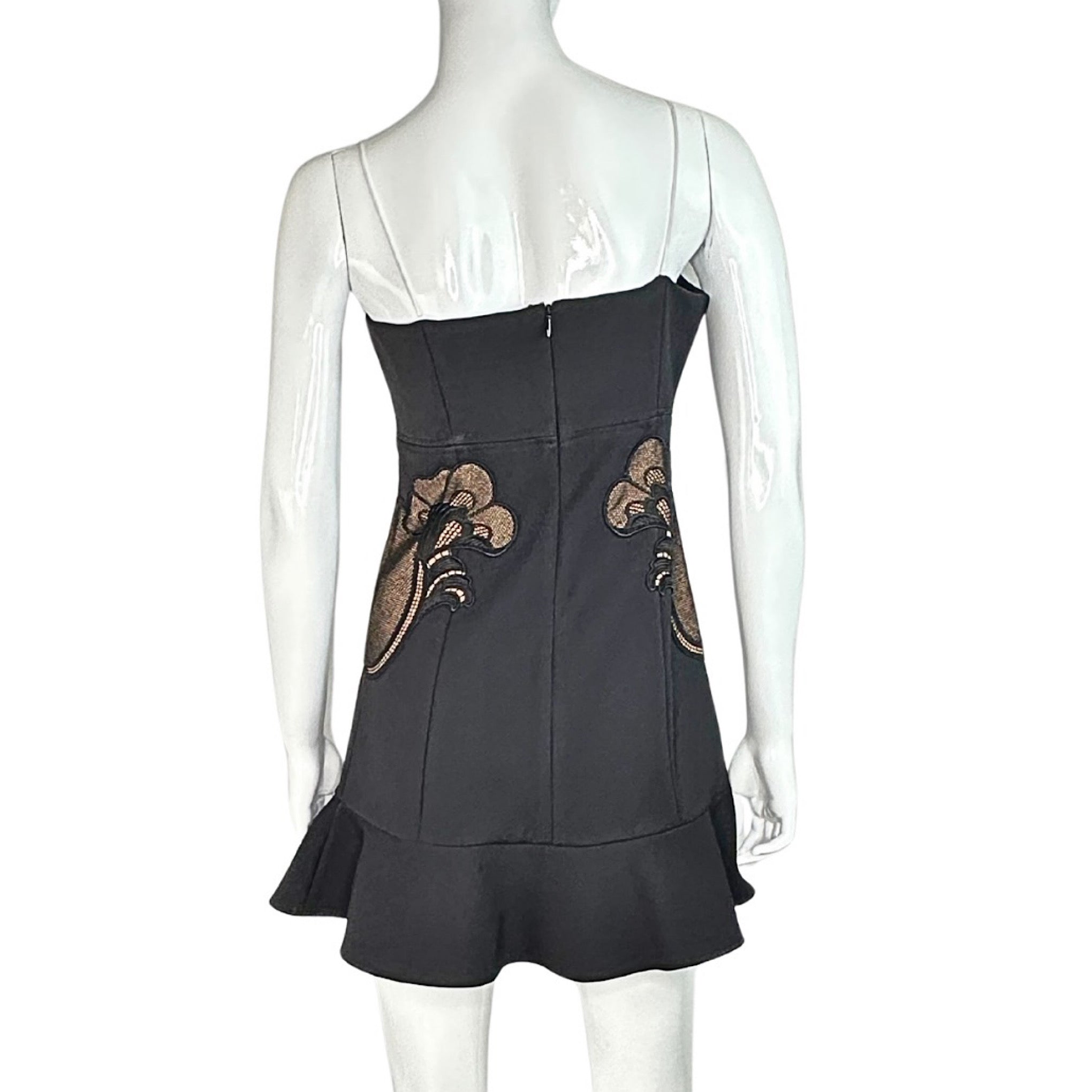 Self Portrait Bonded Crepe Dress