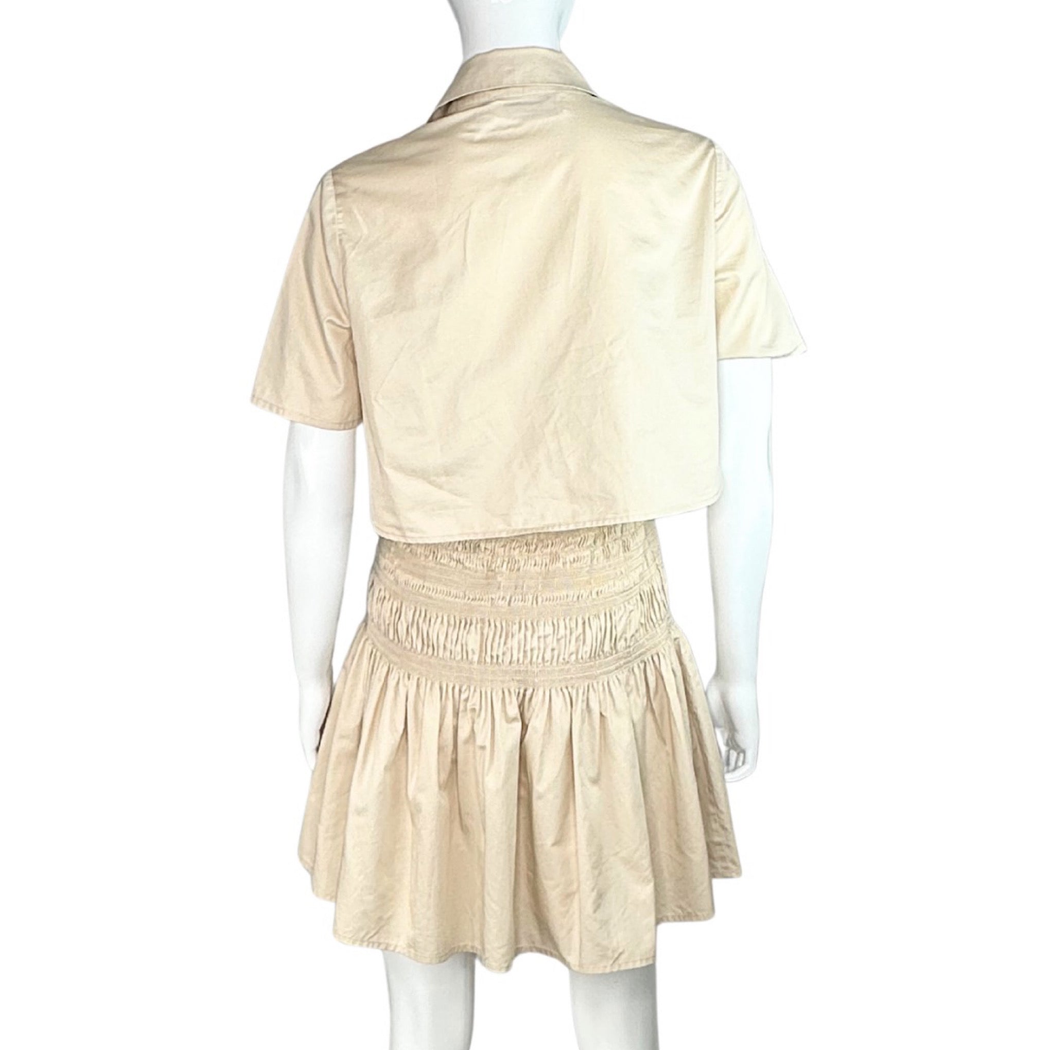 Self-Portrait Trench Mini Dress