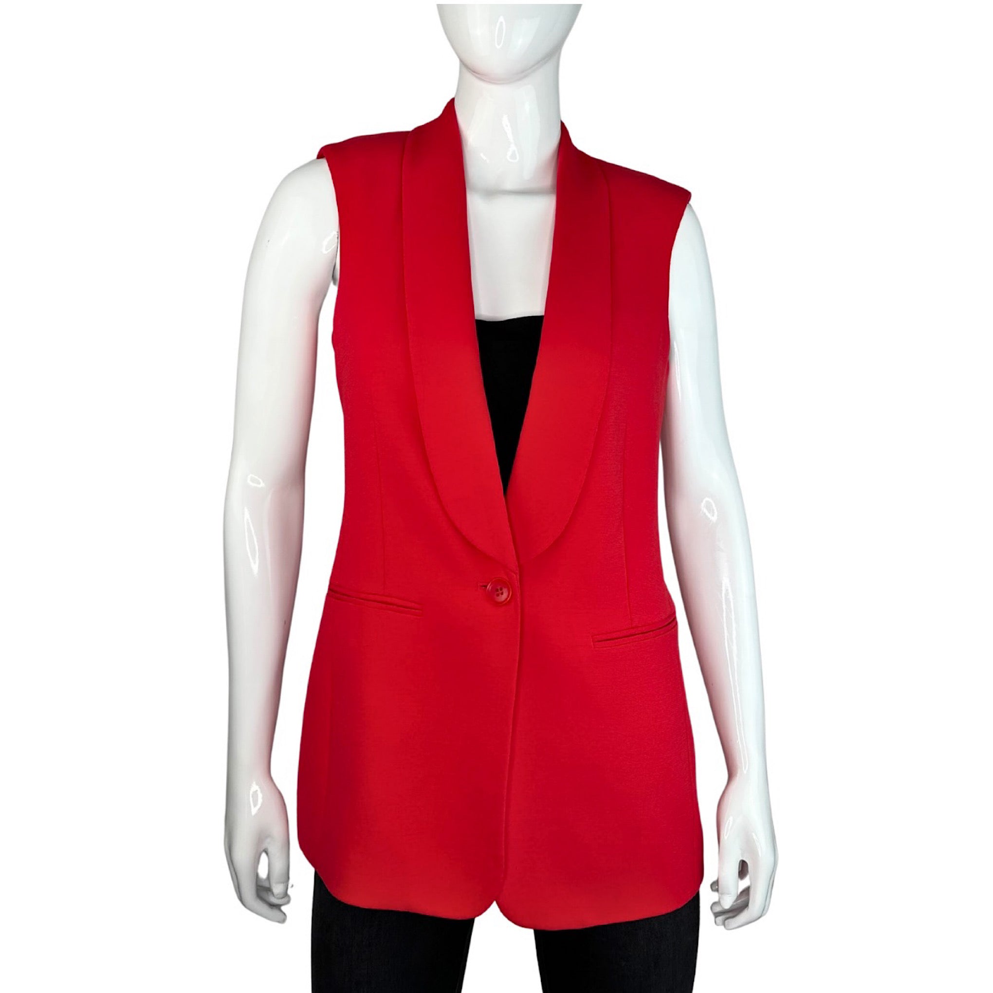 BCBG Cole Zipper Back Vest