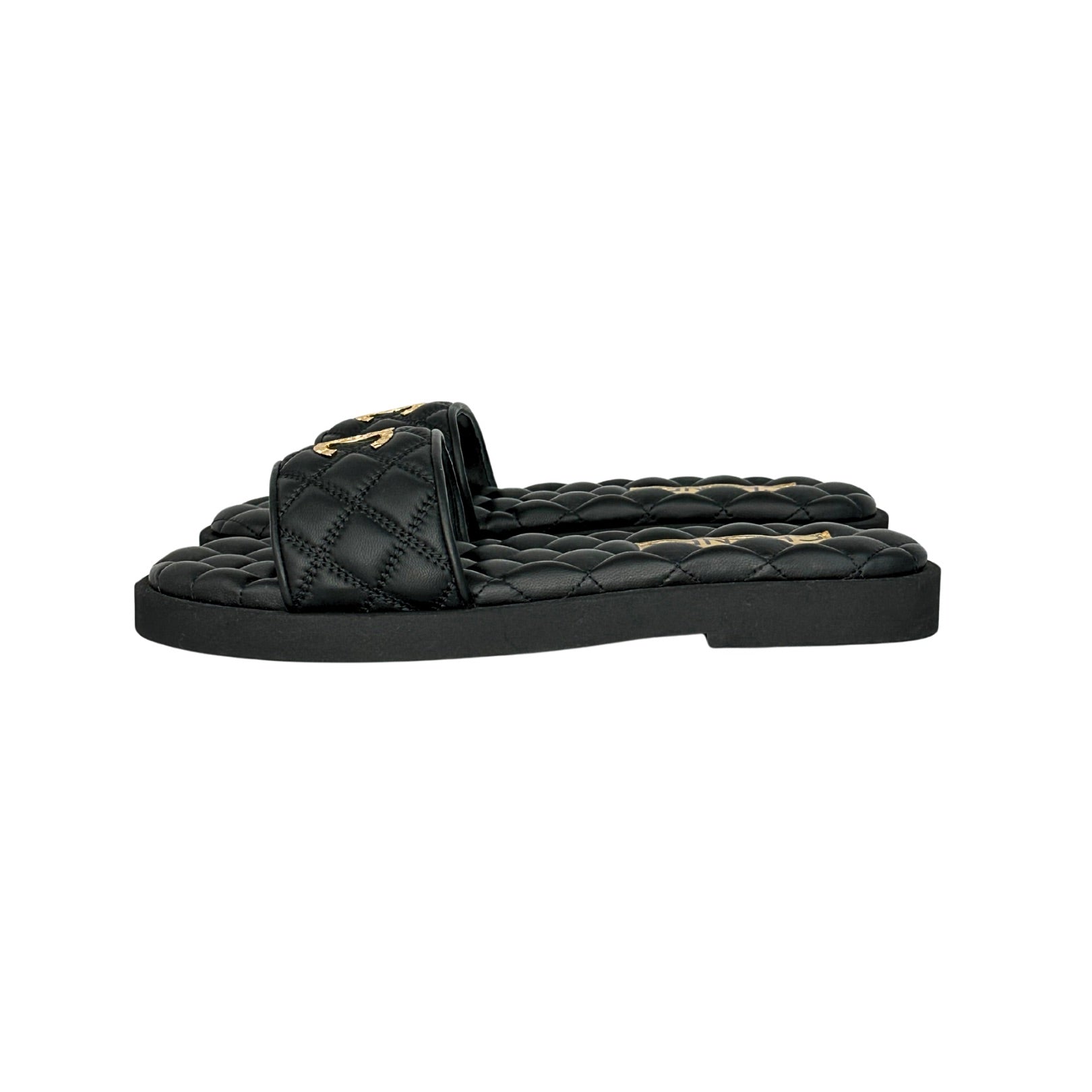Chanel Interlocking CC Logo Slides