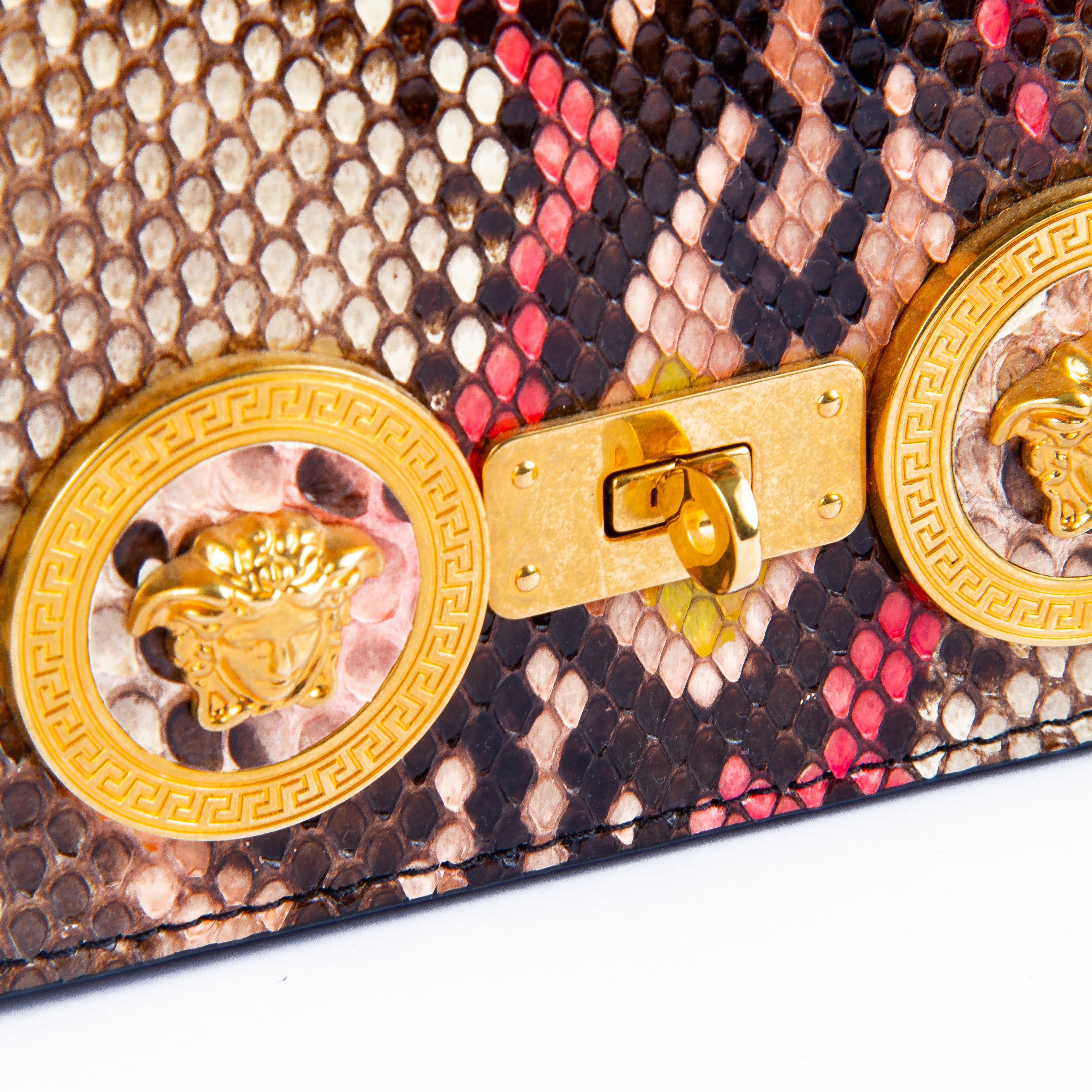 Versace Medusa Python Crossbody Bag