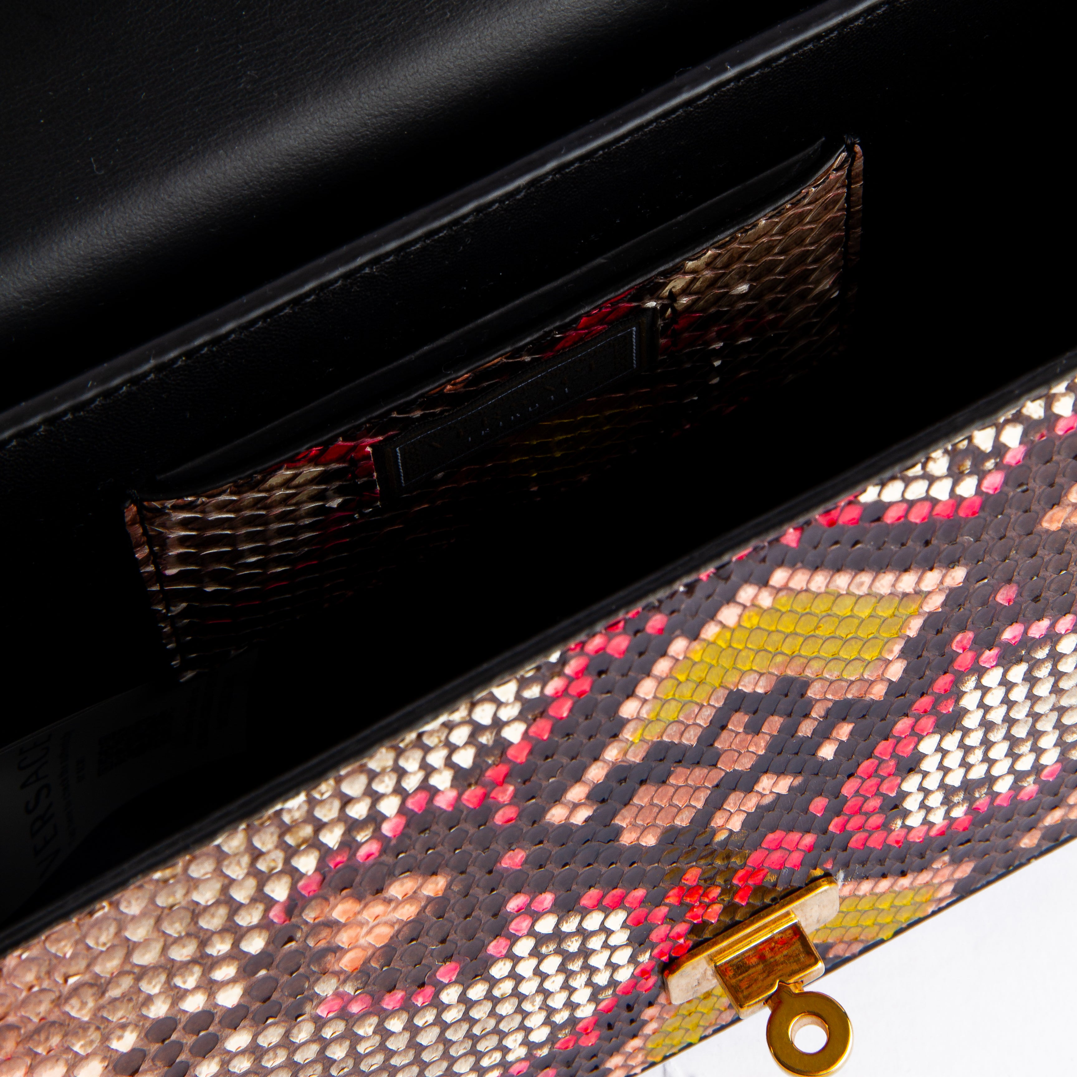 Versace Medusa Python Crossbody Bag