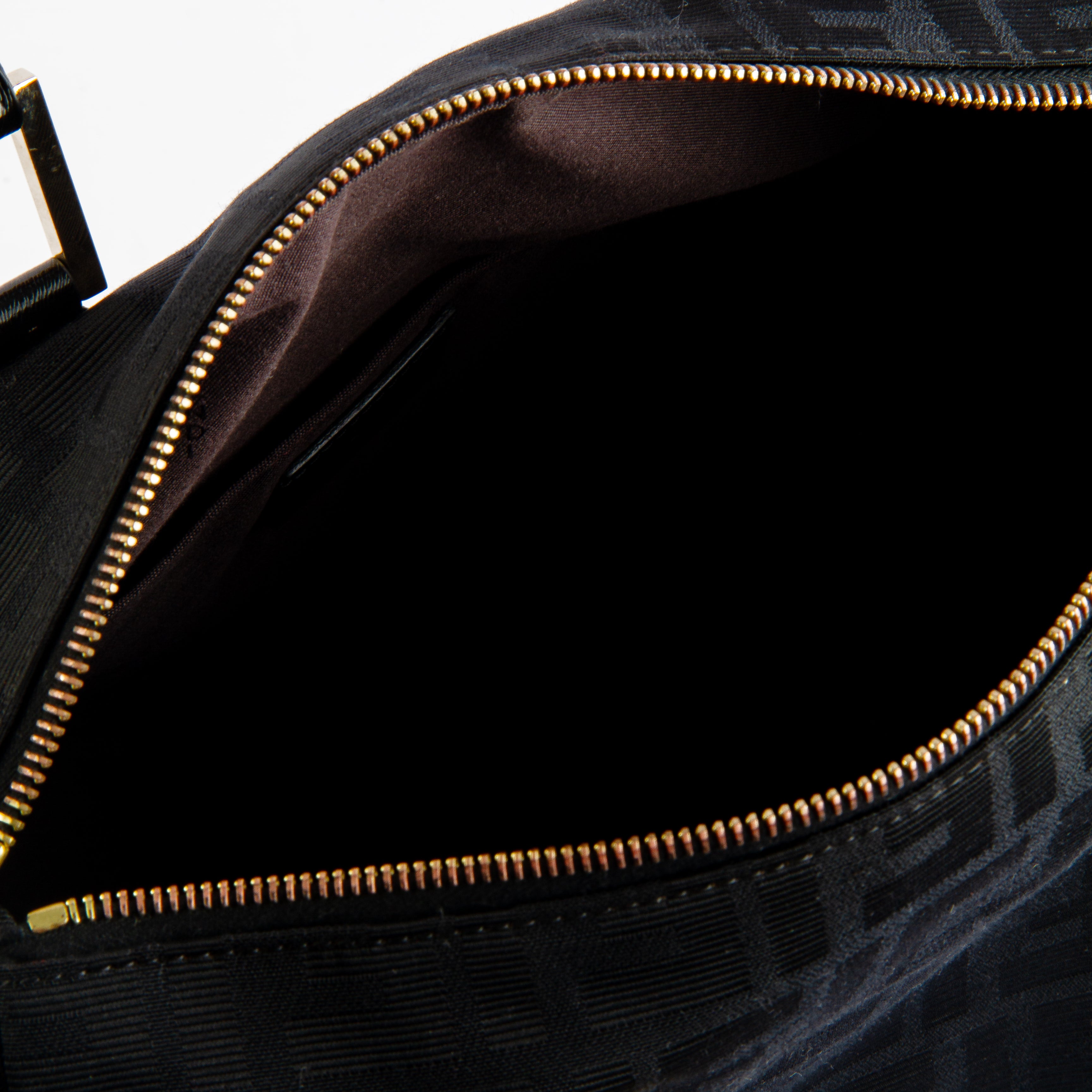 Fendi Zucca Boston Bag