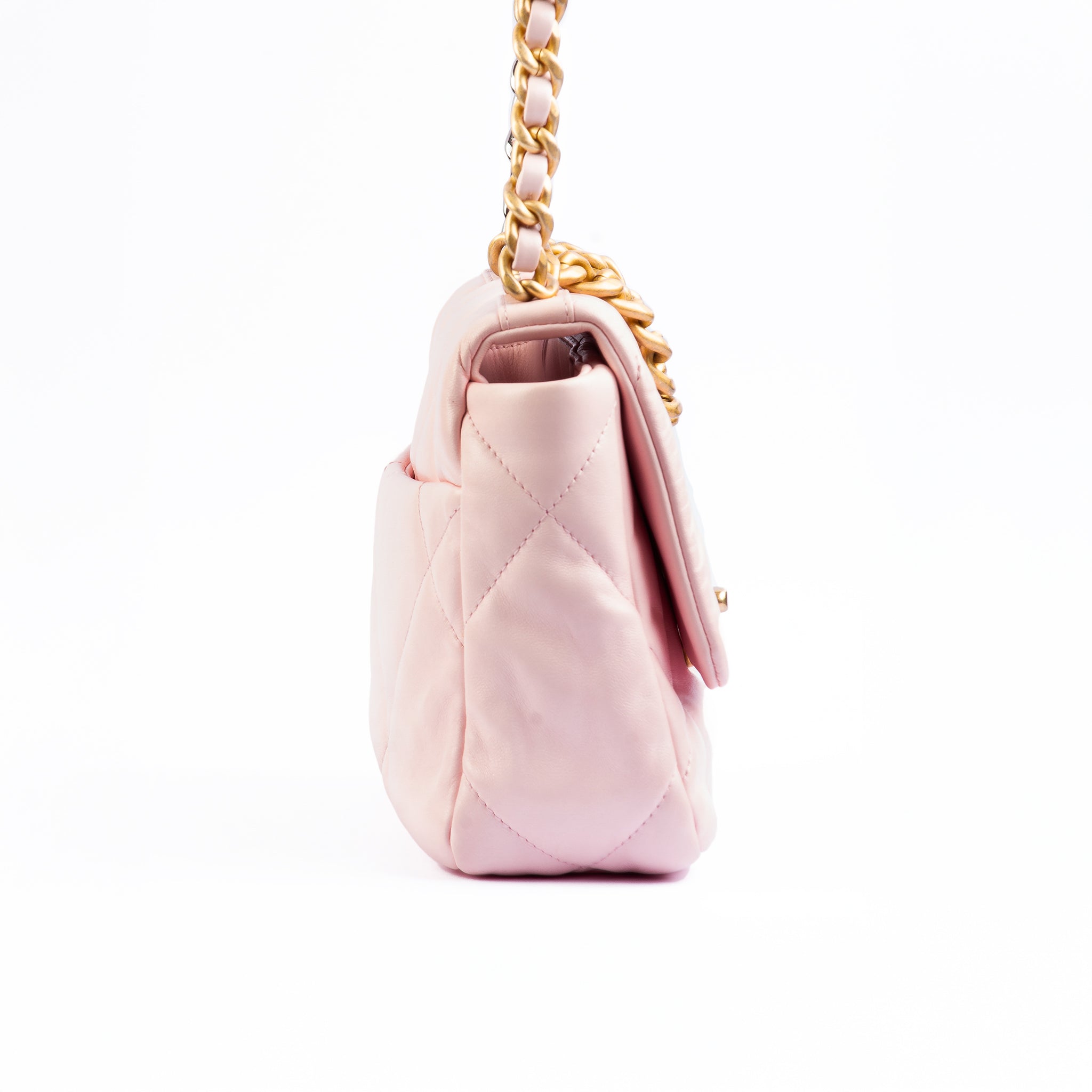 Chanel 19 Rose Clair Flap Bag