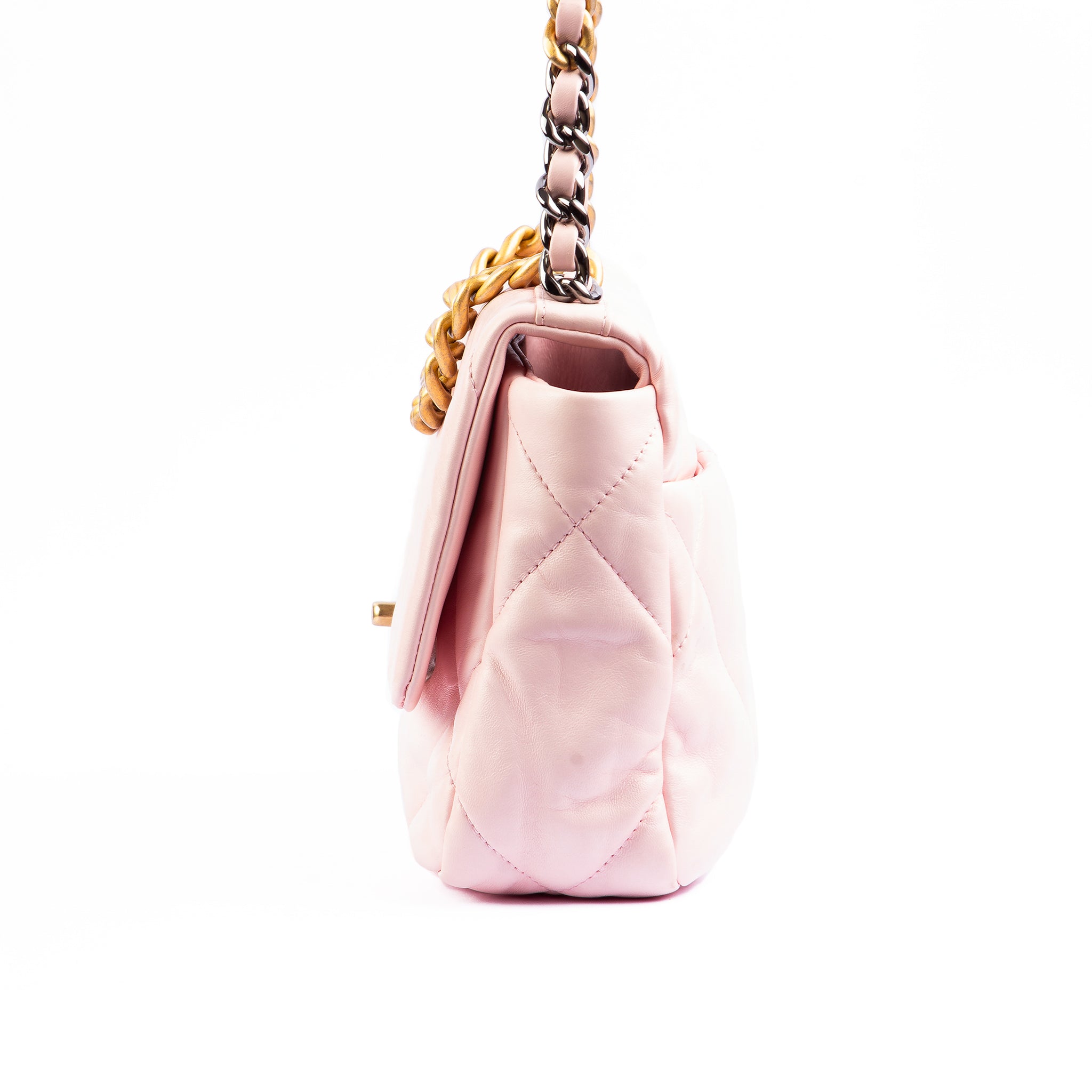 Chanel 19 Rose Clair Flap Bag