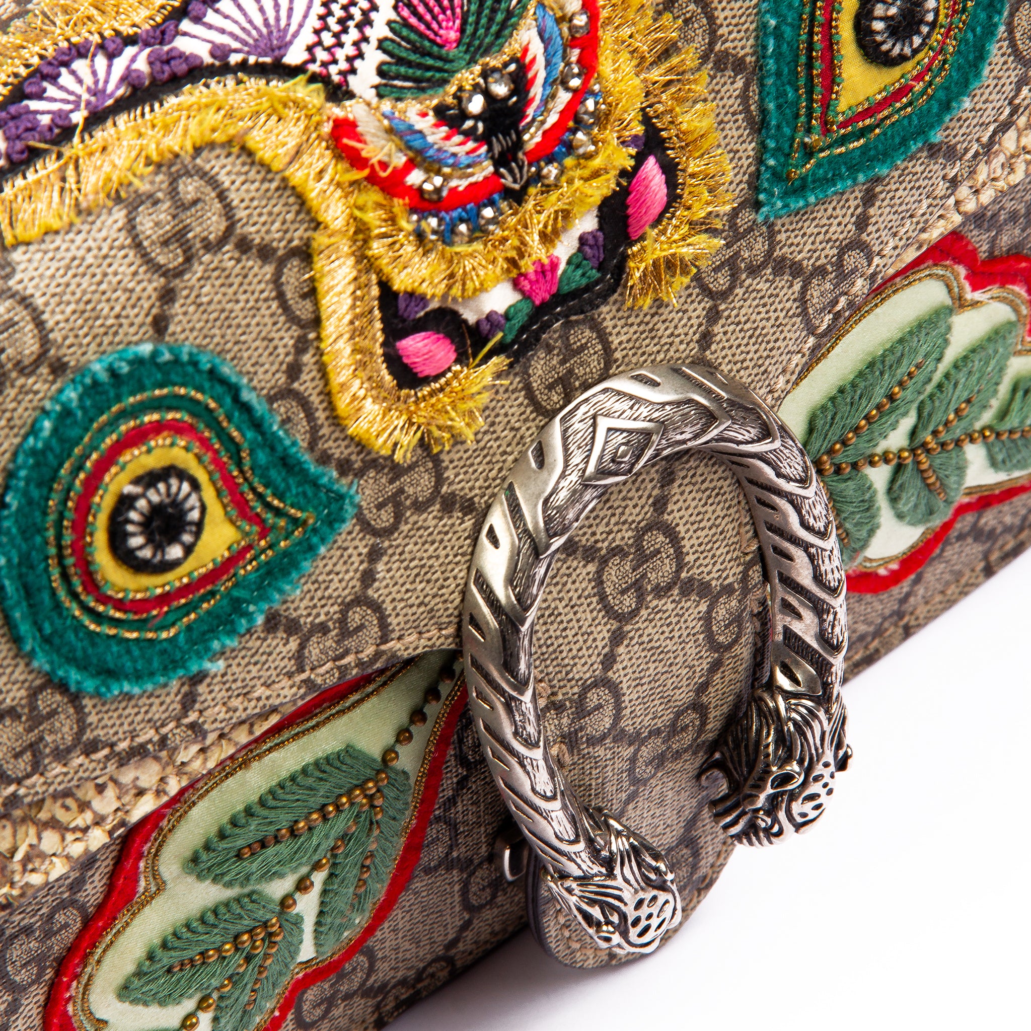 Gucci Dionysus Embroidered Small Shoulder Bag