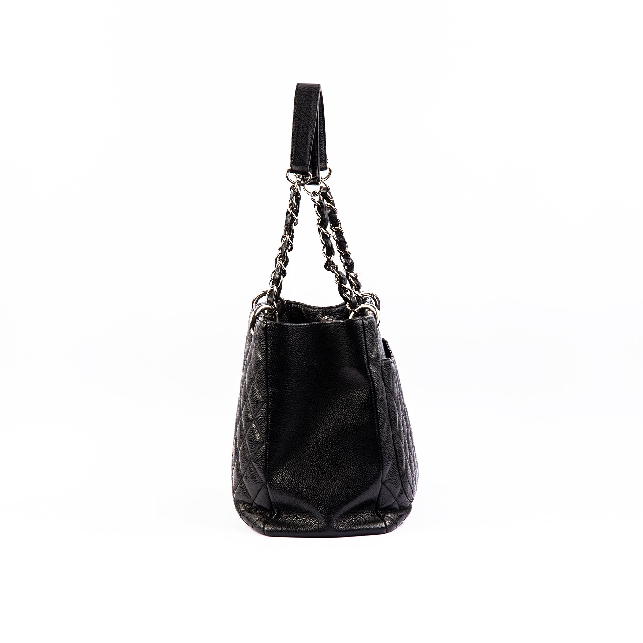 Chanel Quilted Caviar Grand Shopper Tote Bag