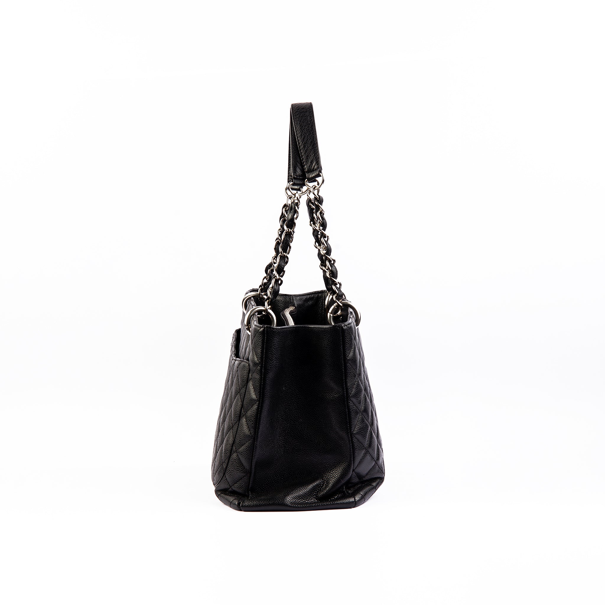 Chanel Quilted Caviar Grand Shopper Tote Bag