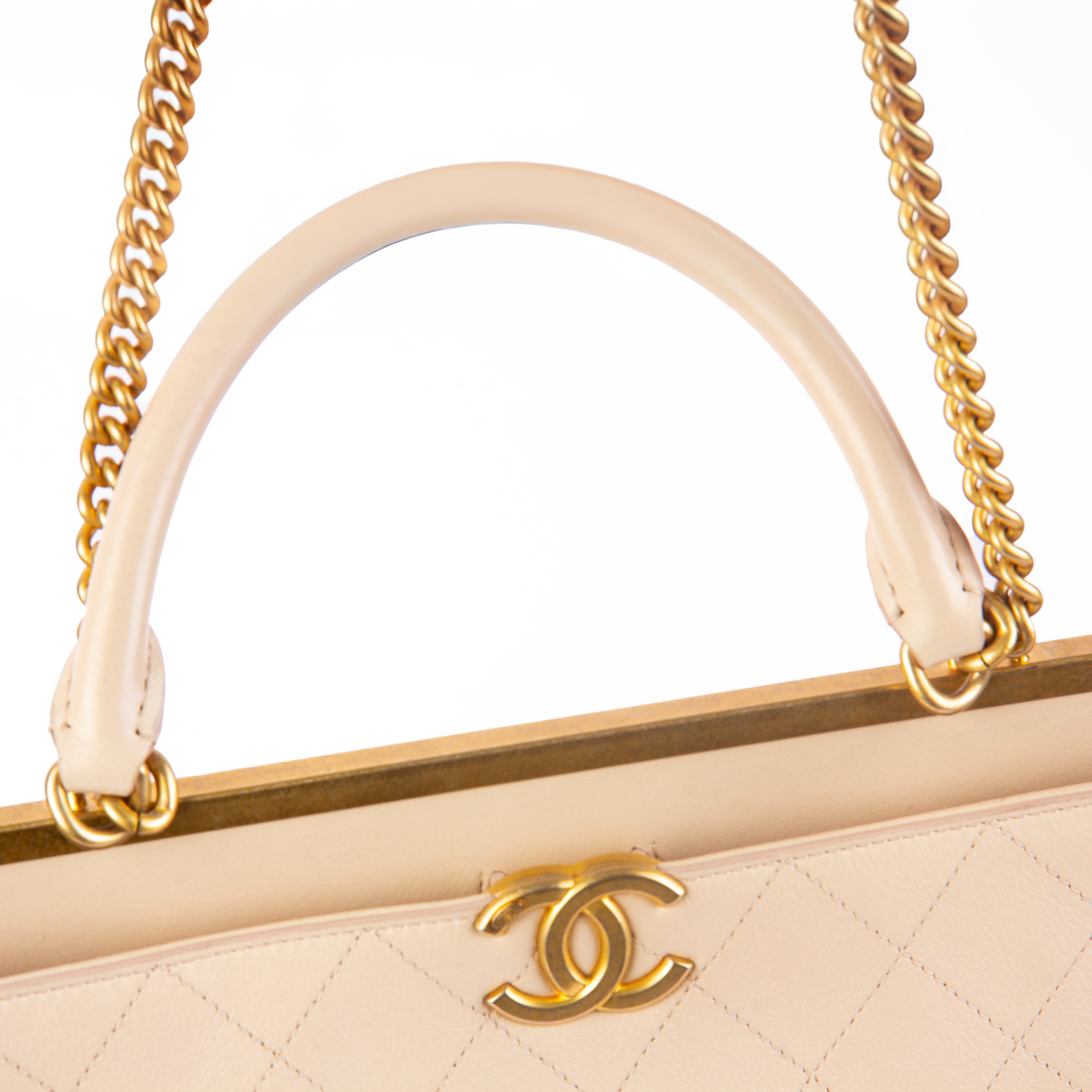 Chanel Large Coco Luxe Shopping Tote