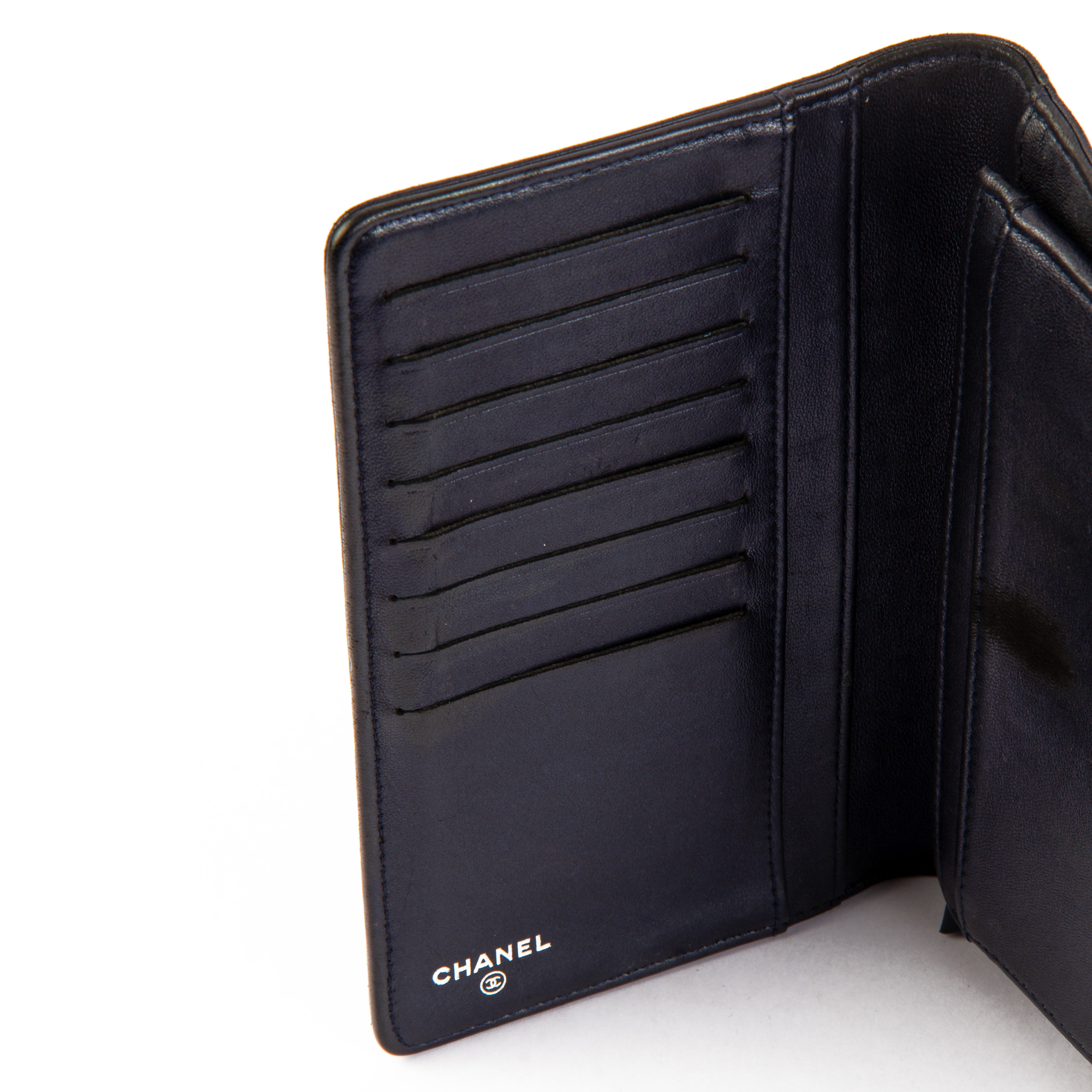 Chanel Quilted Lambskin Boy Wallet
