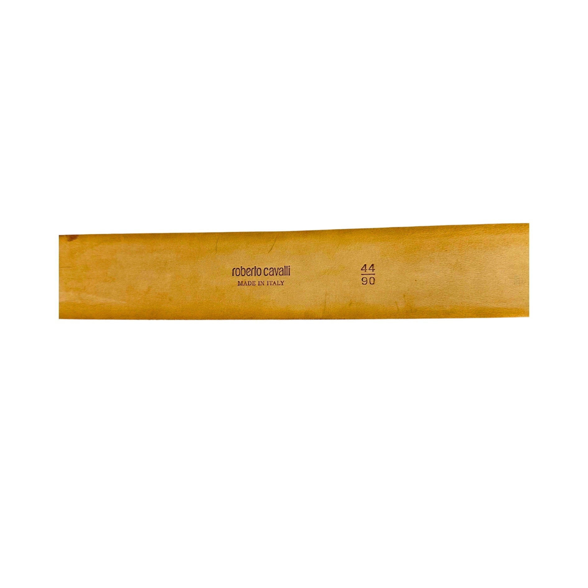 Roberto Cavalli Logo - Buckle Belt