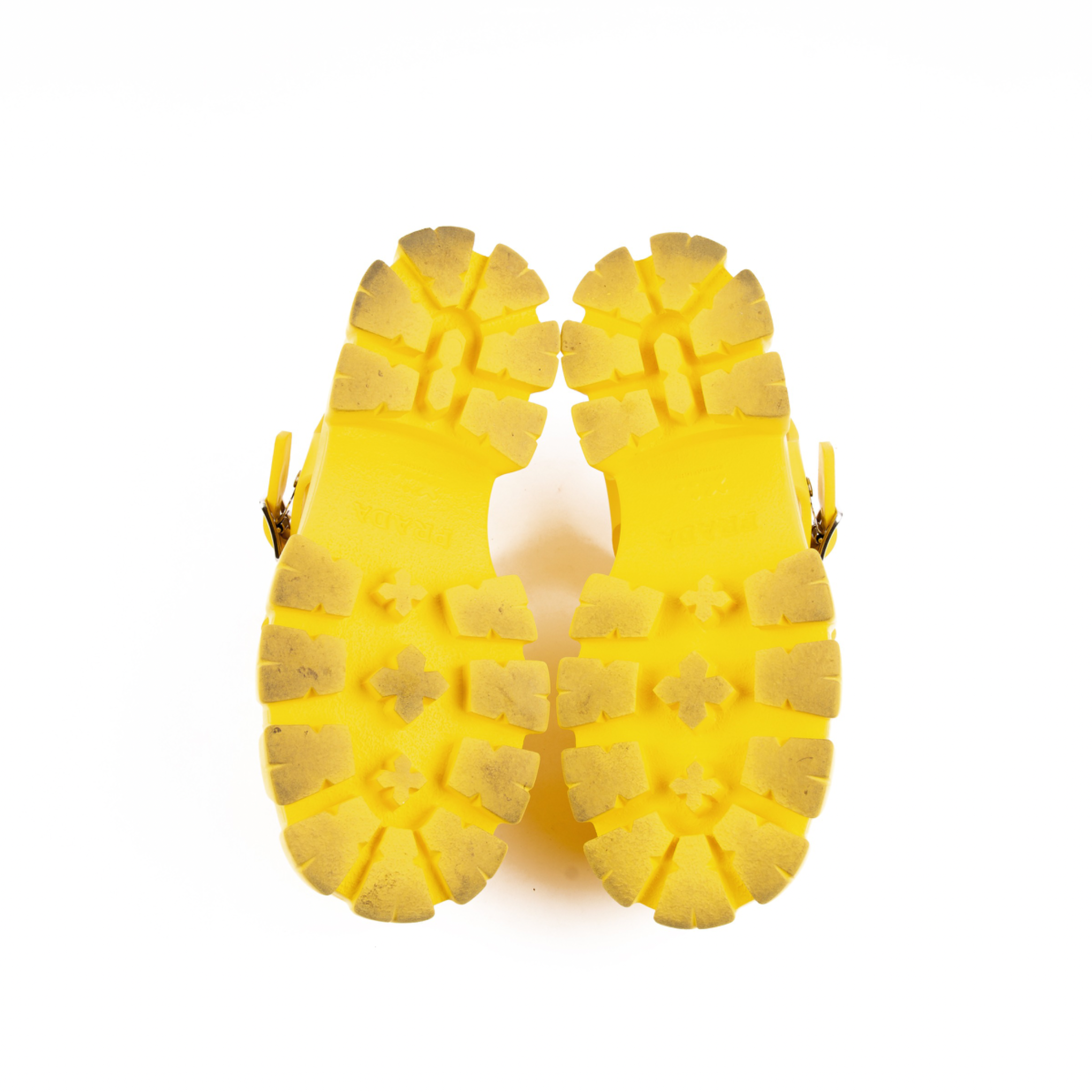 Prada Monolith Rubber Sandals