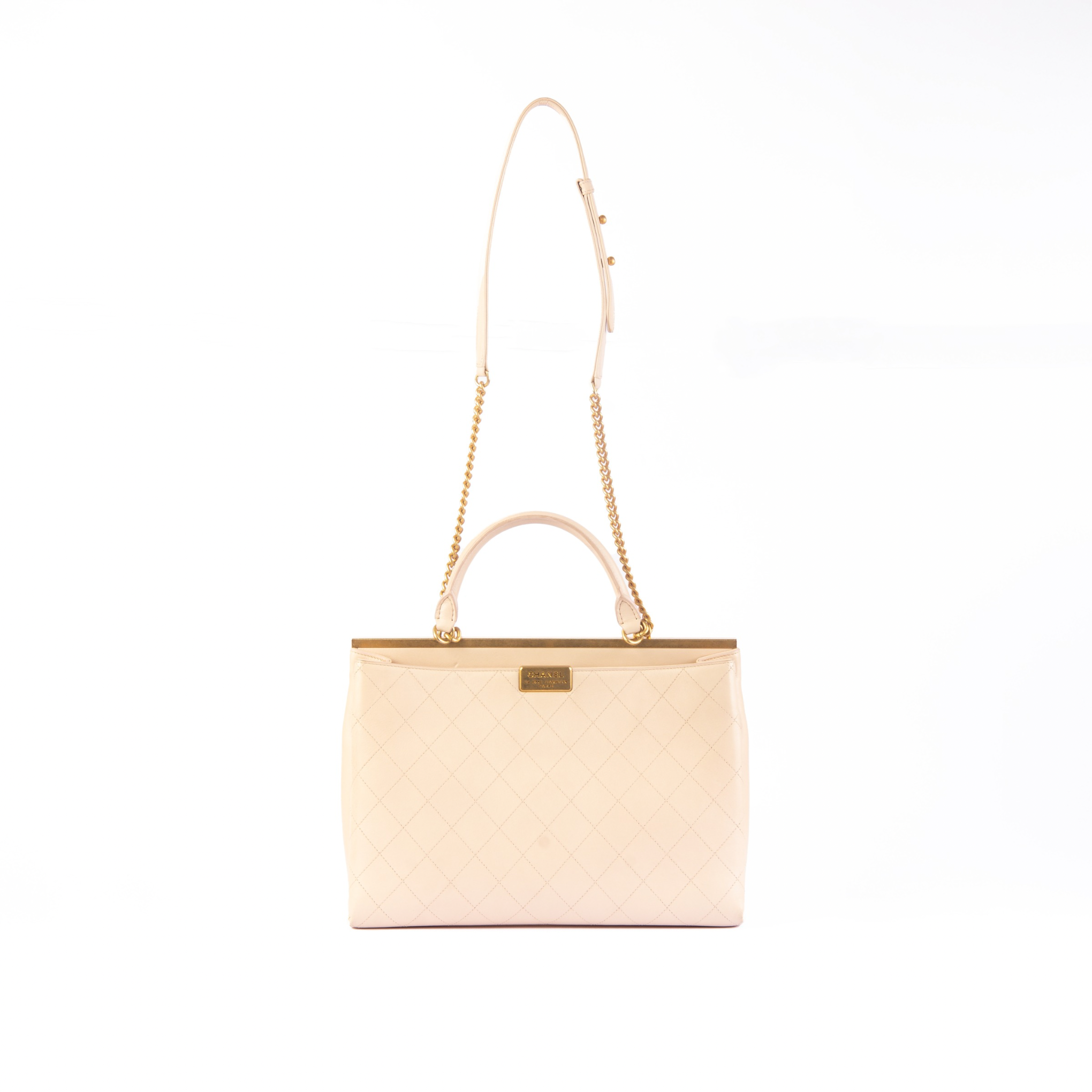 Chanel Large Coco Luxe Shopping Tote