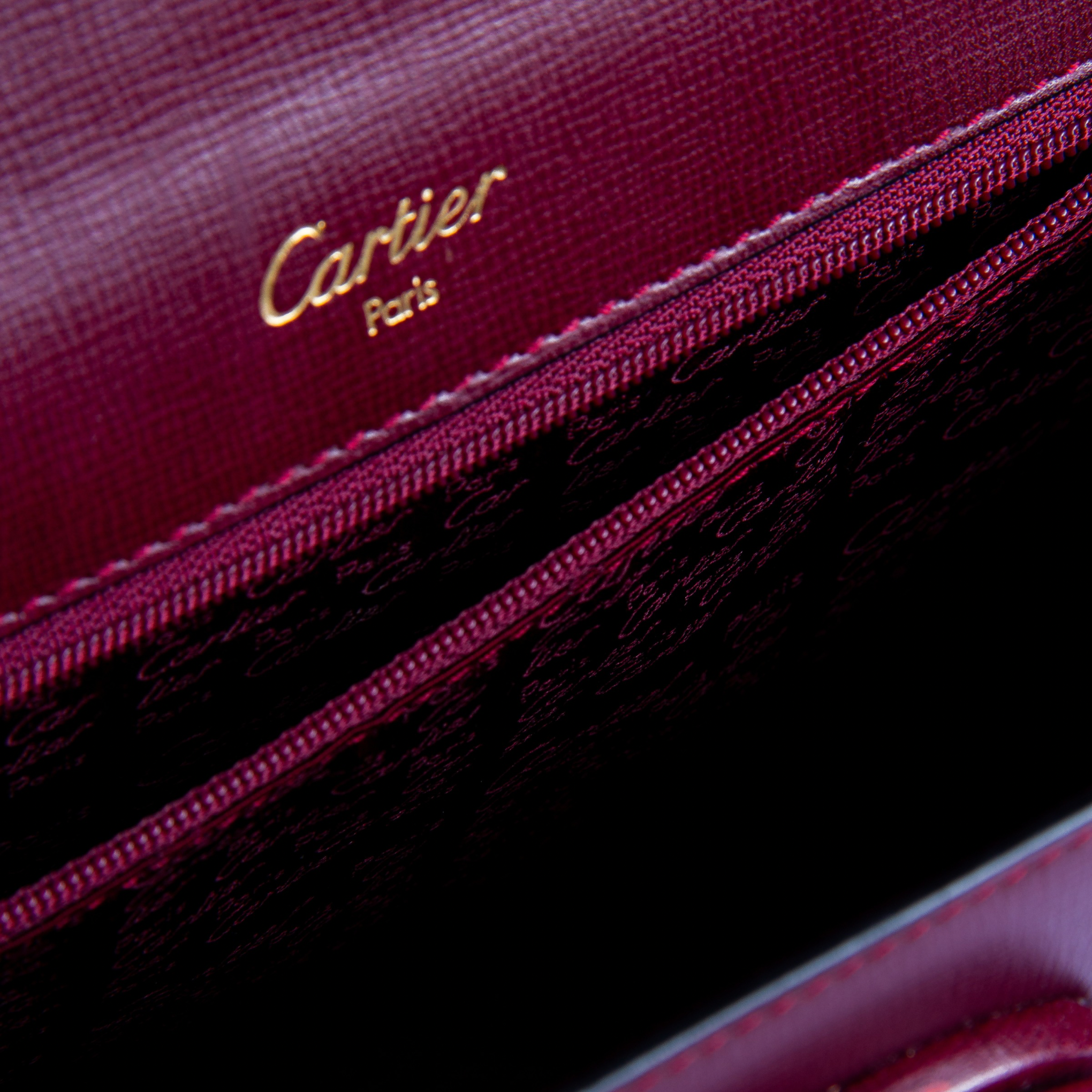 Cartier Vintage Must Top Handle Bag