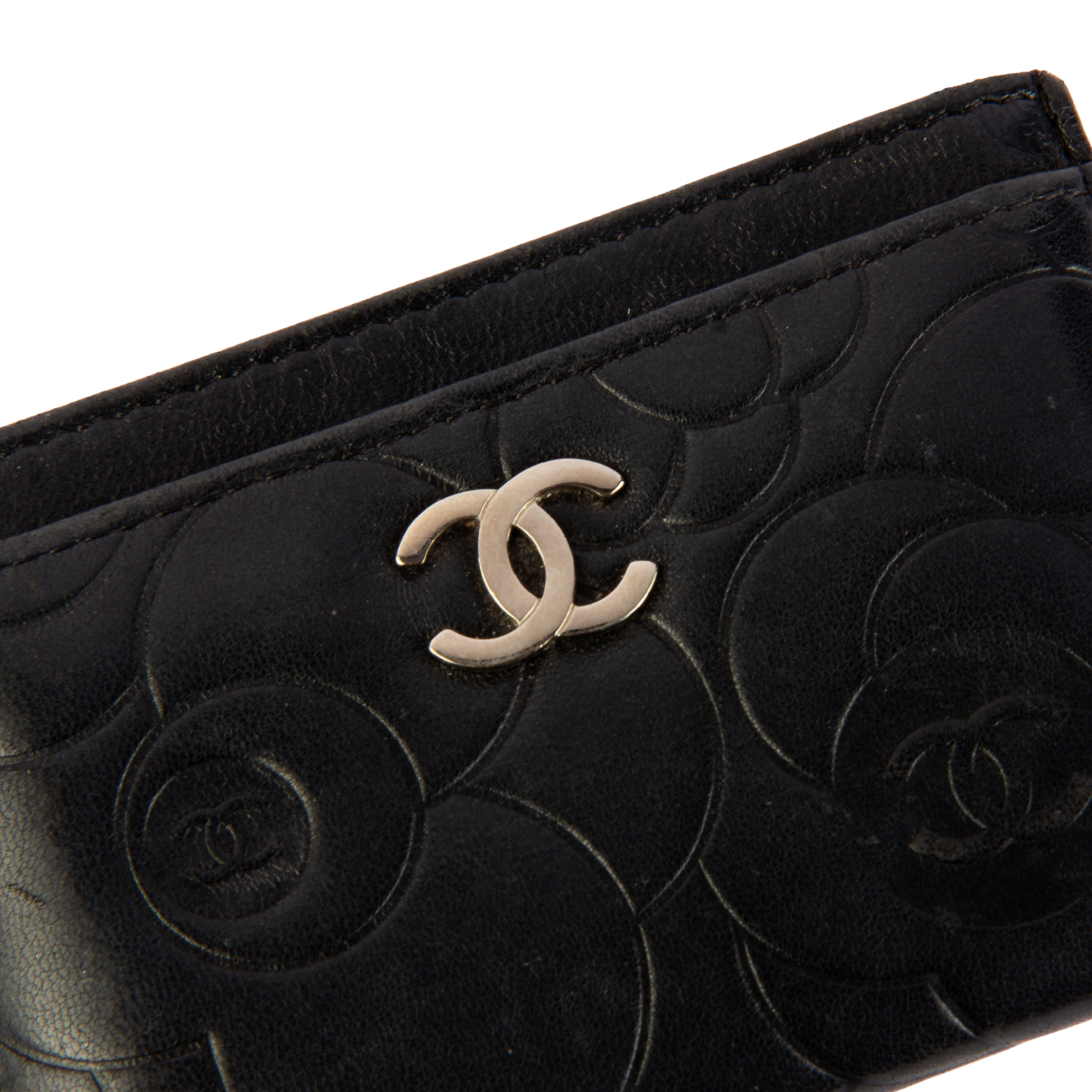 Chanel Camellia Card Holder
