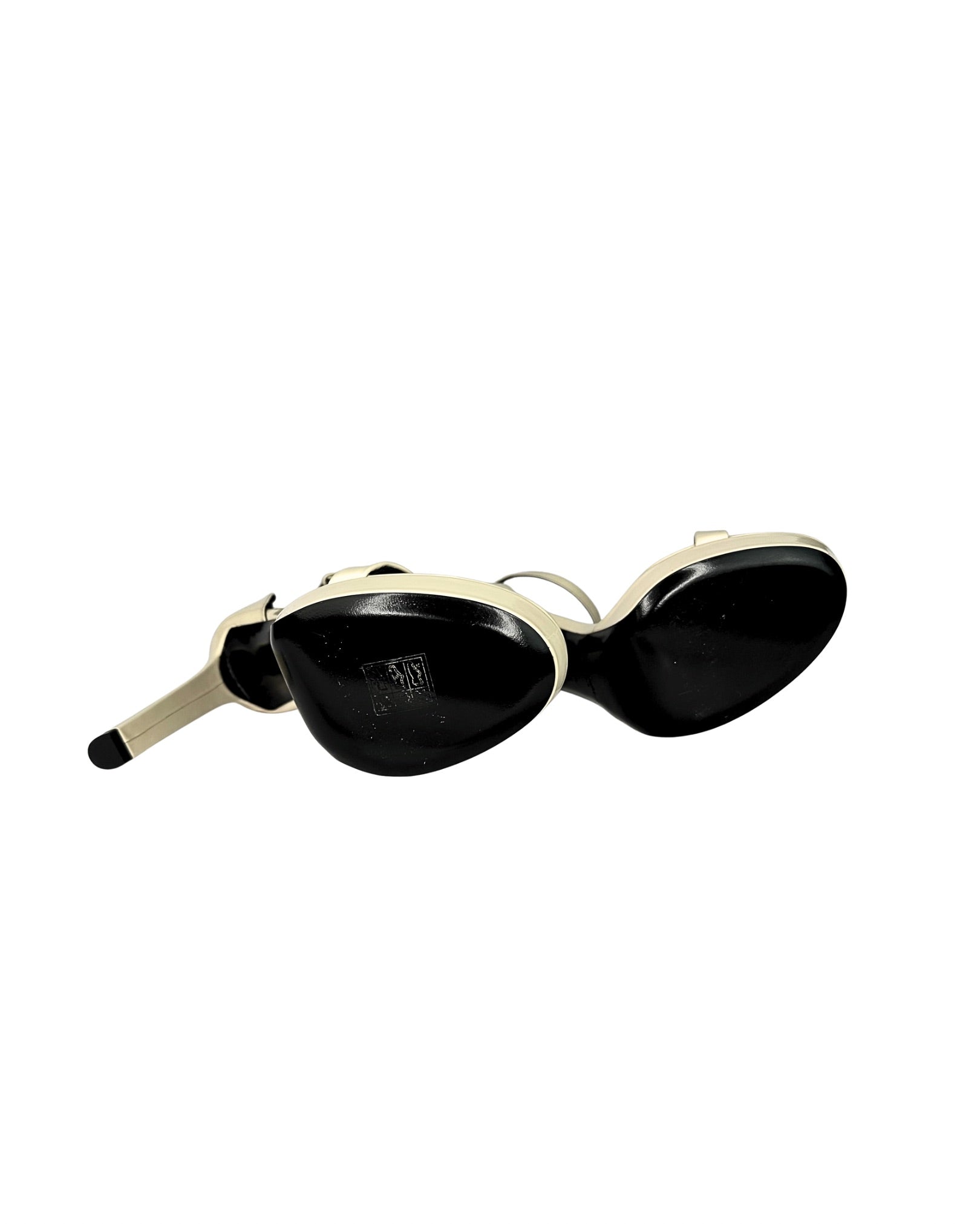 Saint Laurent Hall Platform Ankle Strap Sandals