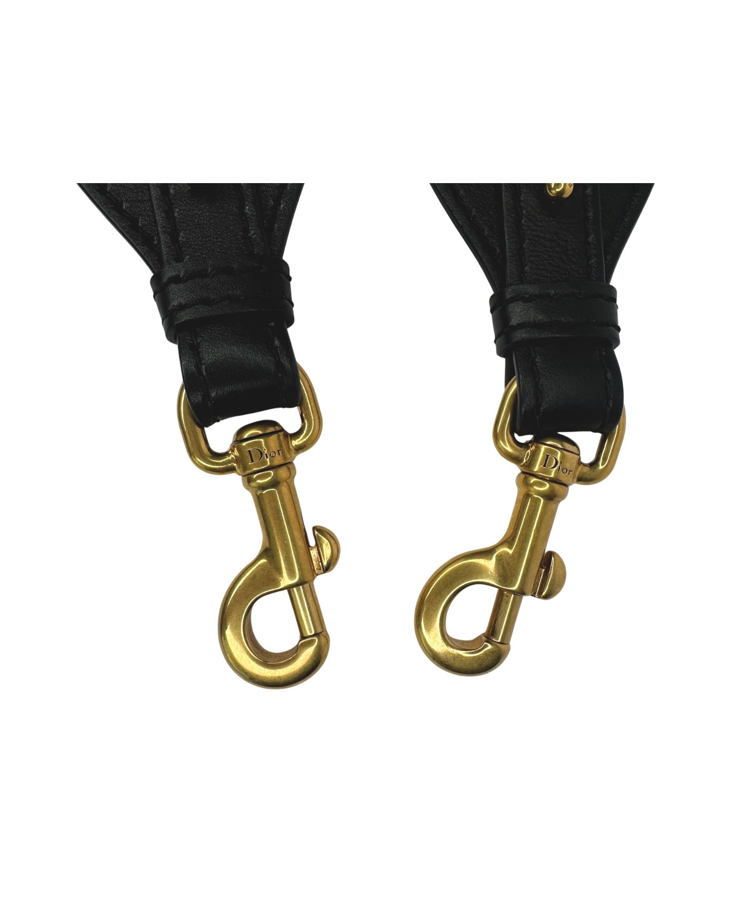 Christian Dior Logo Canvas Shoulder Strap