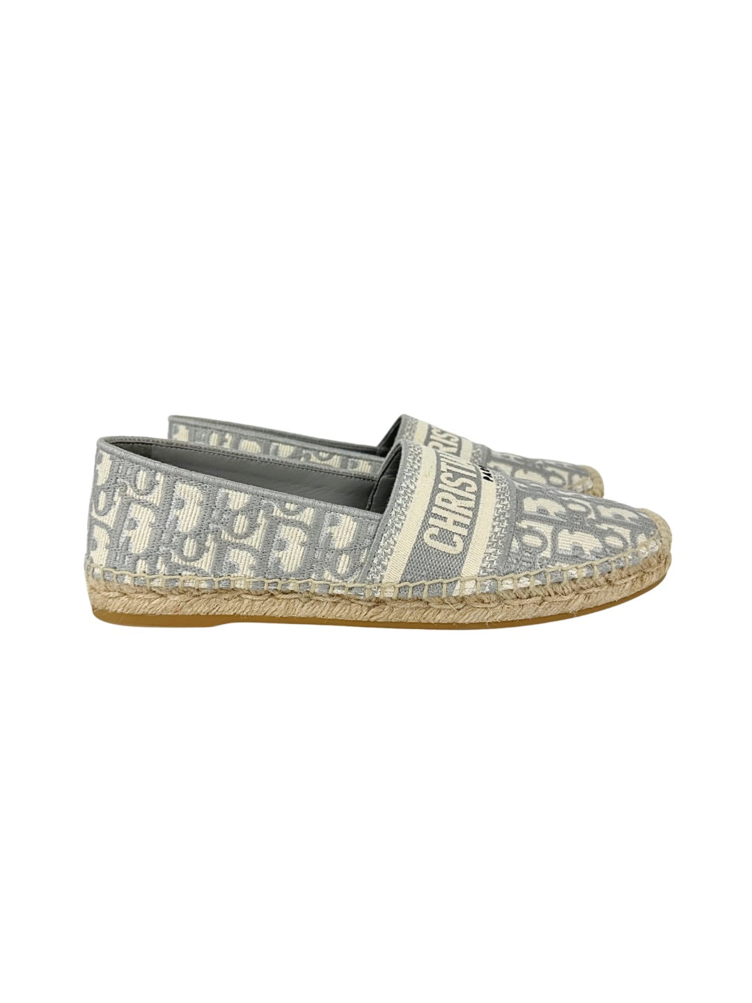 Christian Dior Oblique Embroidered Granville Espadrilles