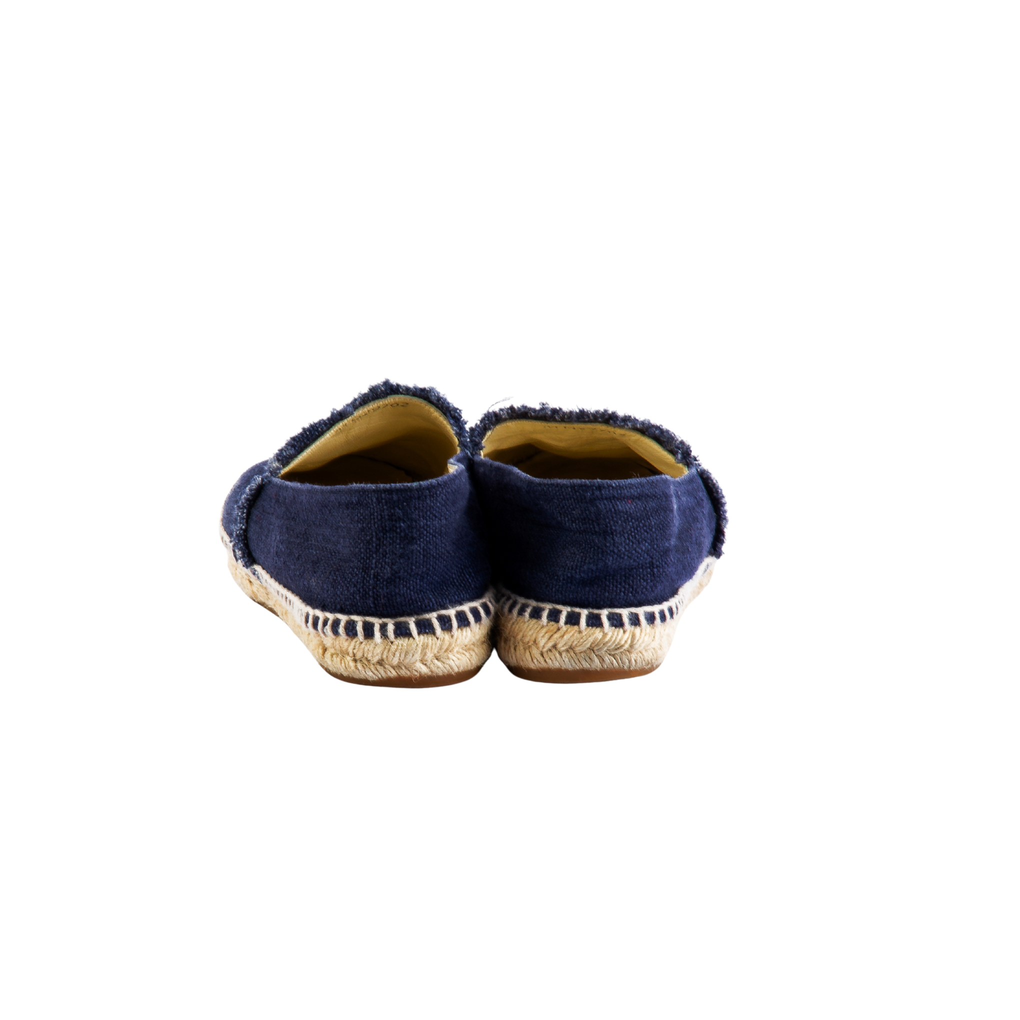 Chanel Denim Flat Espadrilles