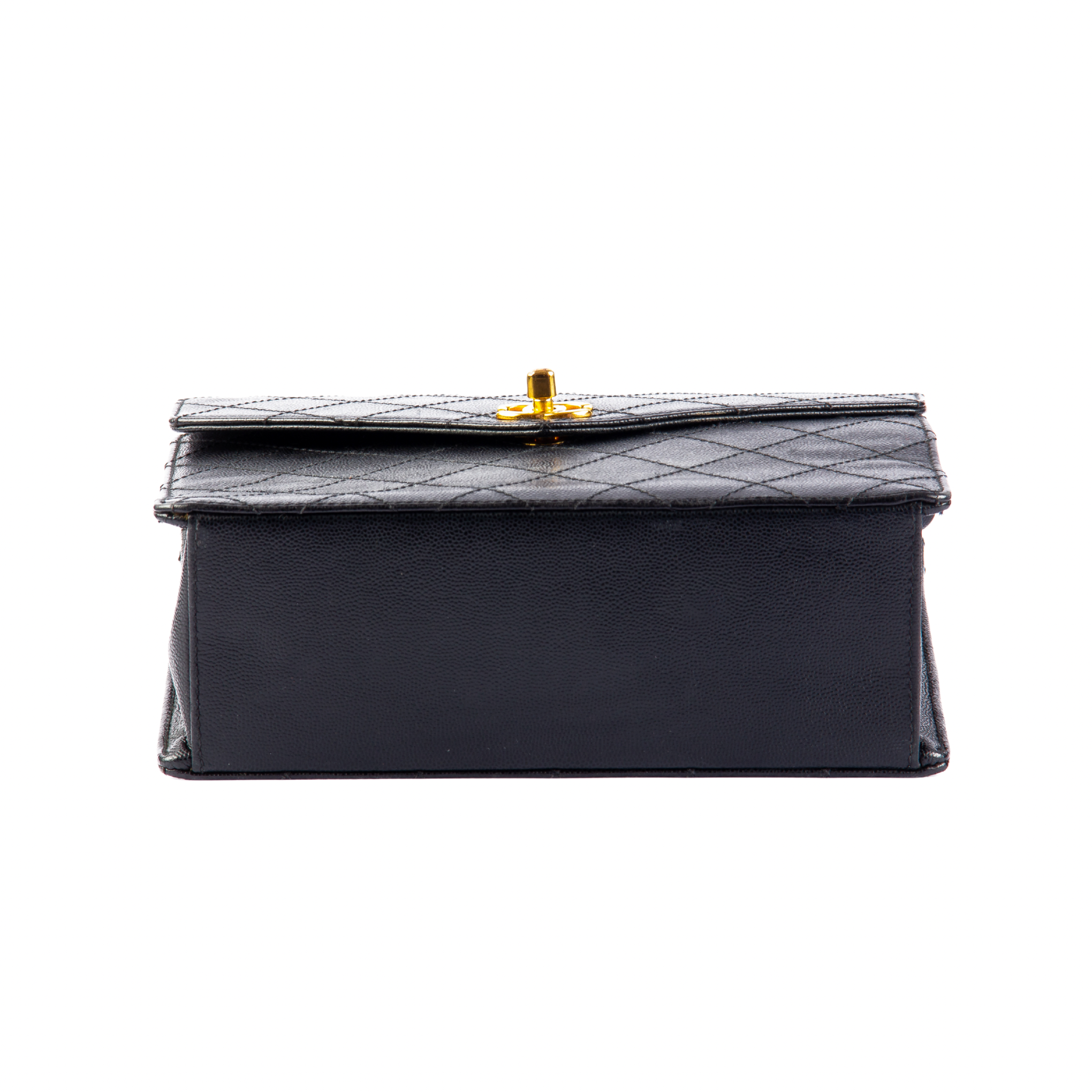 Chanel Vintage Caviar Top Handle Bag