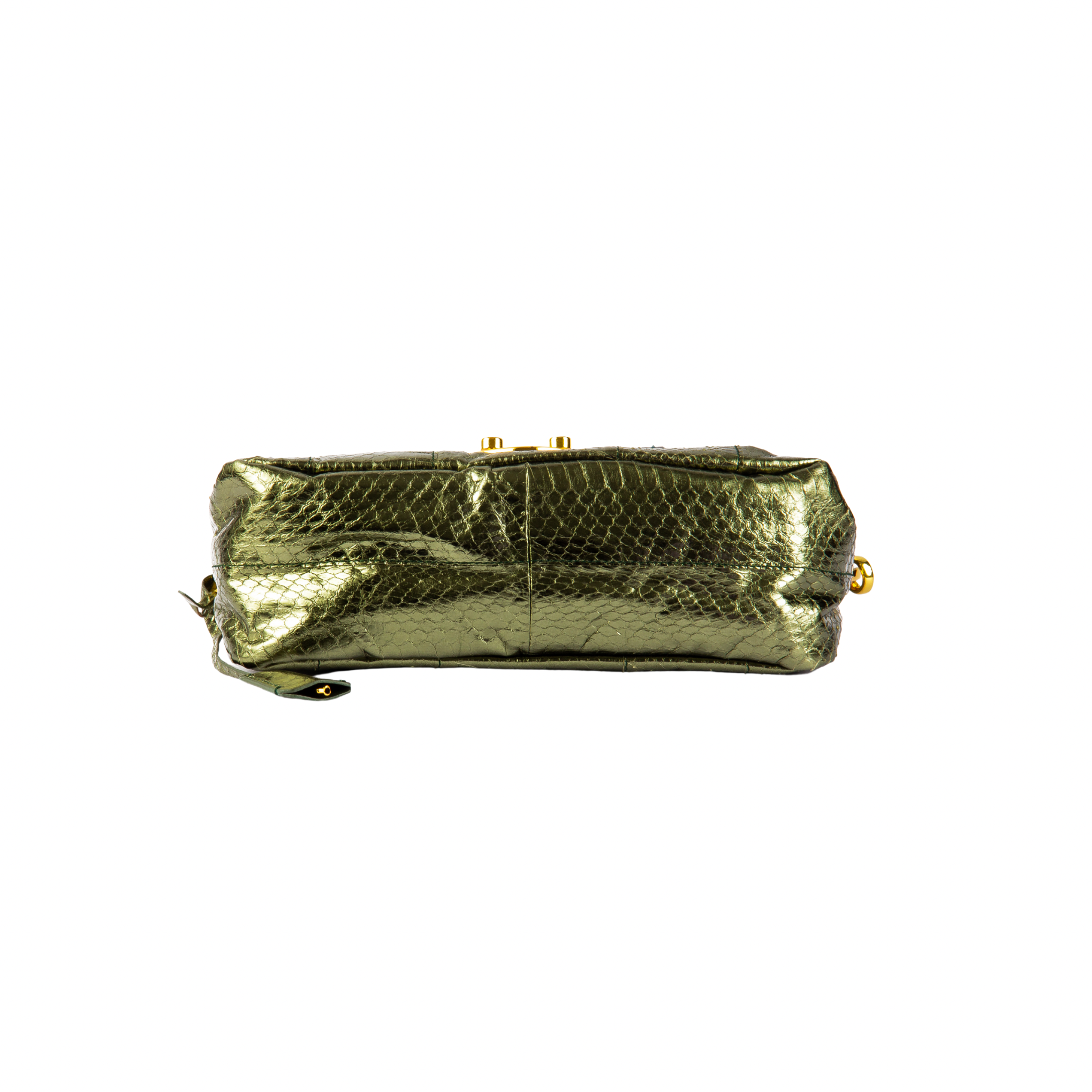 Prada Jeweled Python Chain Shoulder Bag