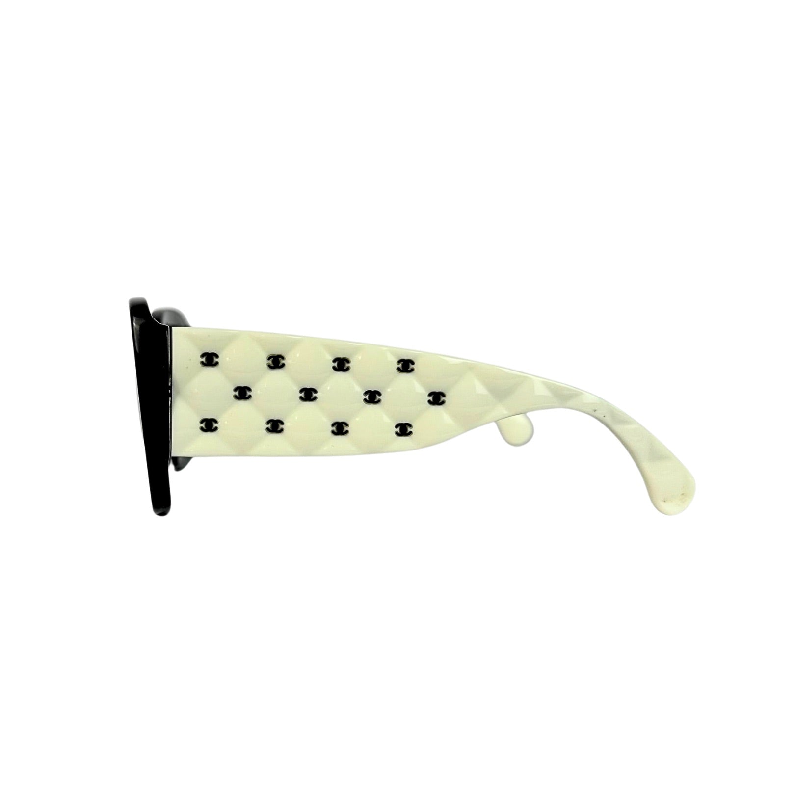 Chanel Quilted CC Rectangle Sunglasses