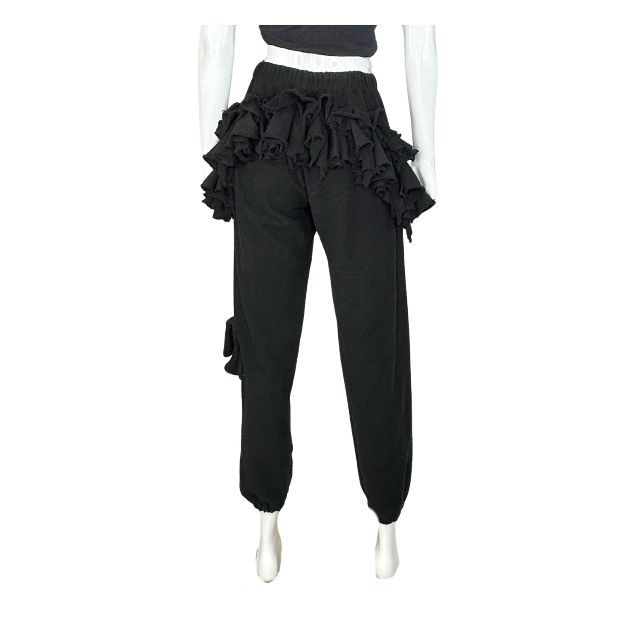 Natasha Zinko Ruffle Track Pants